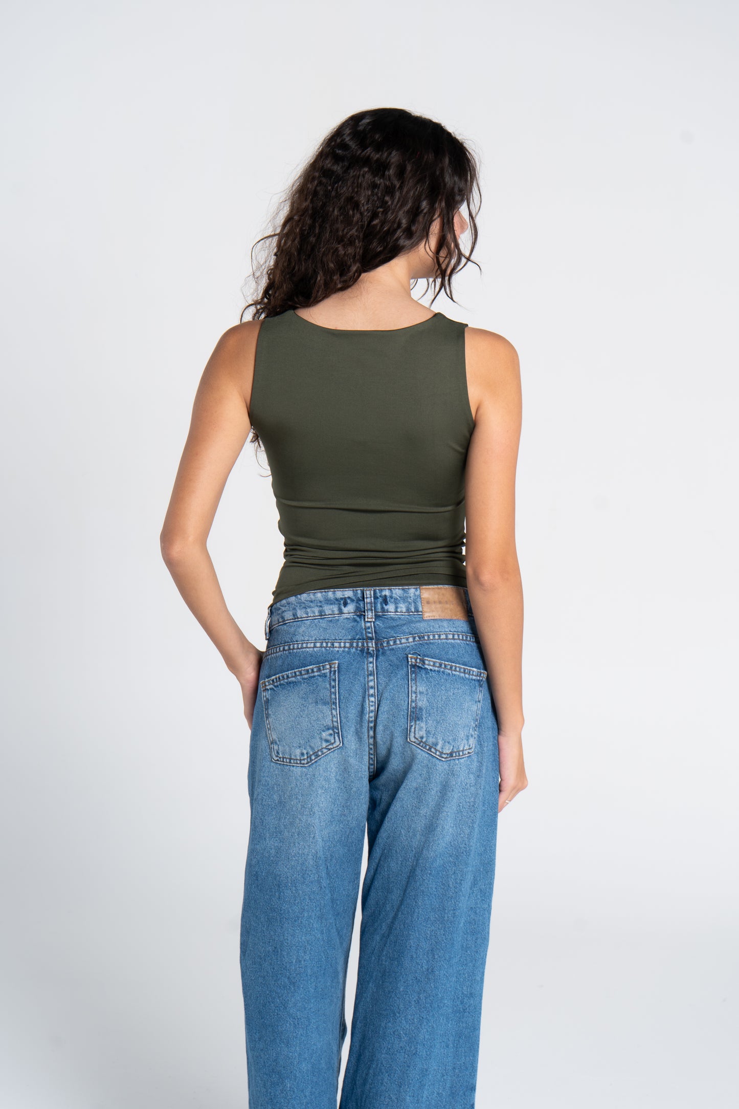 SQUARE NECK TANK TOP