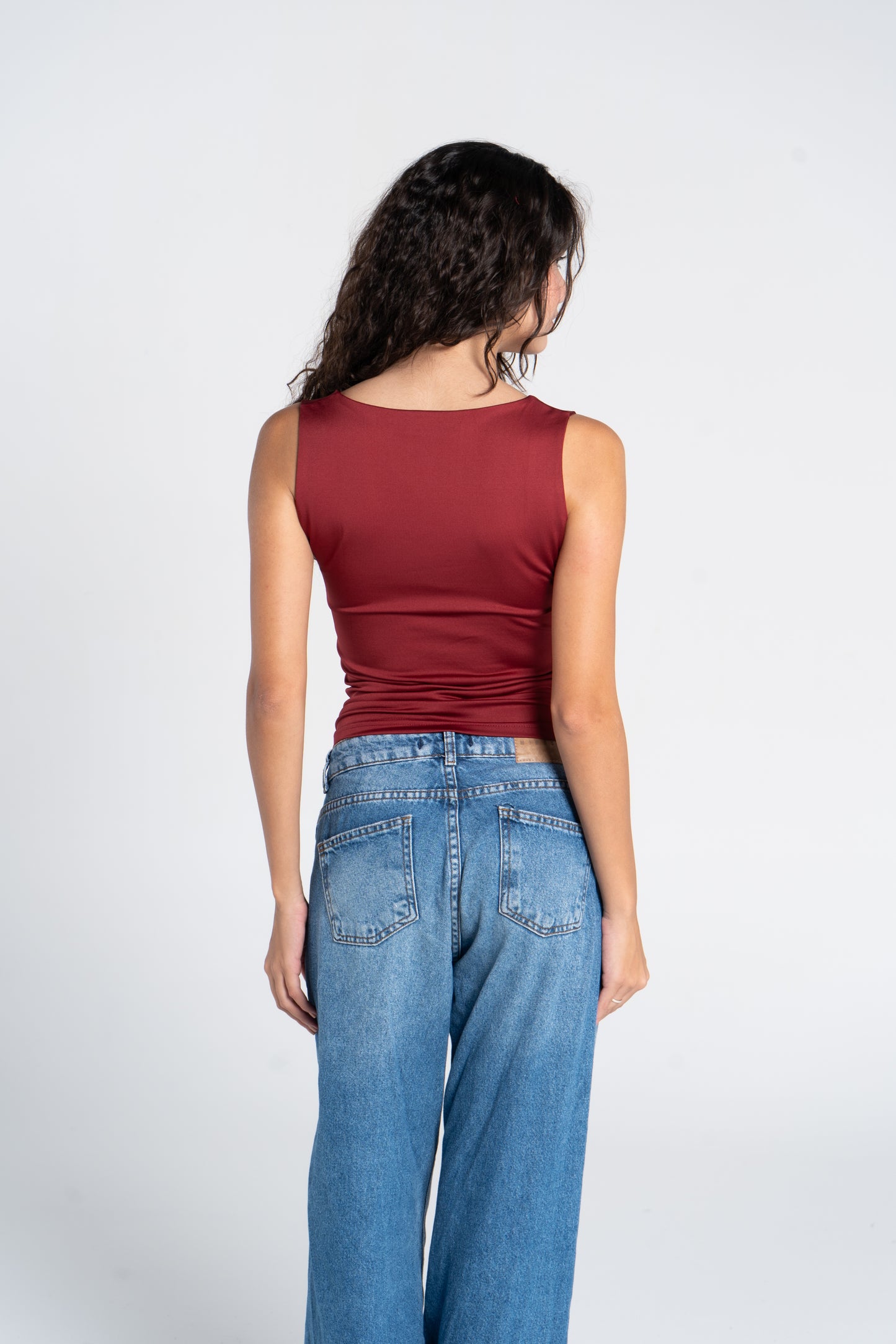 SQUARE NECK TANK TOP