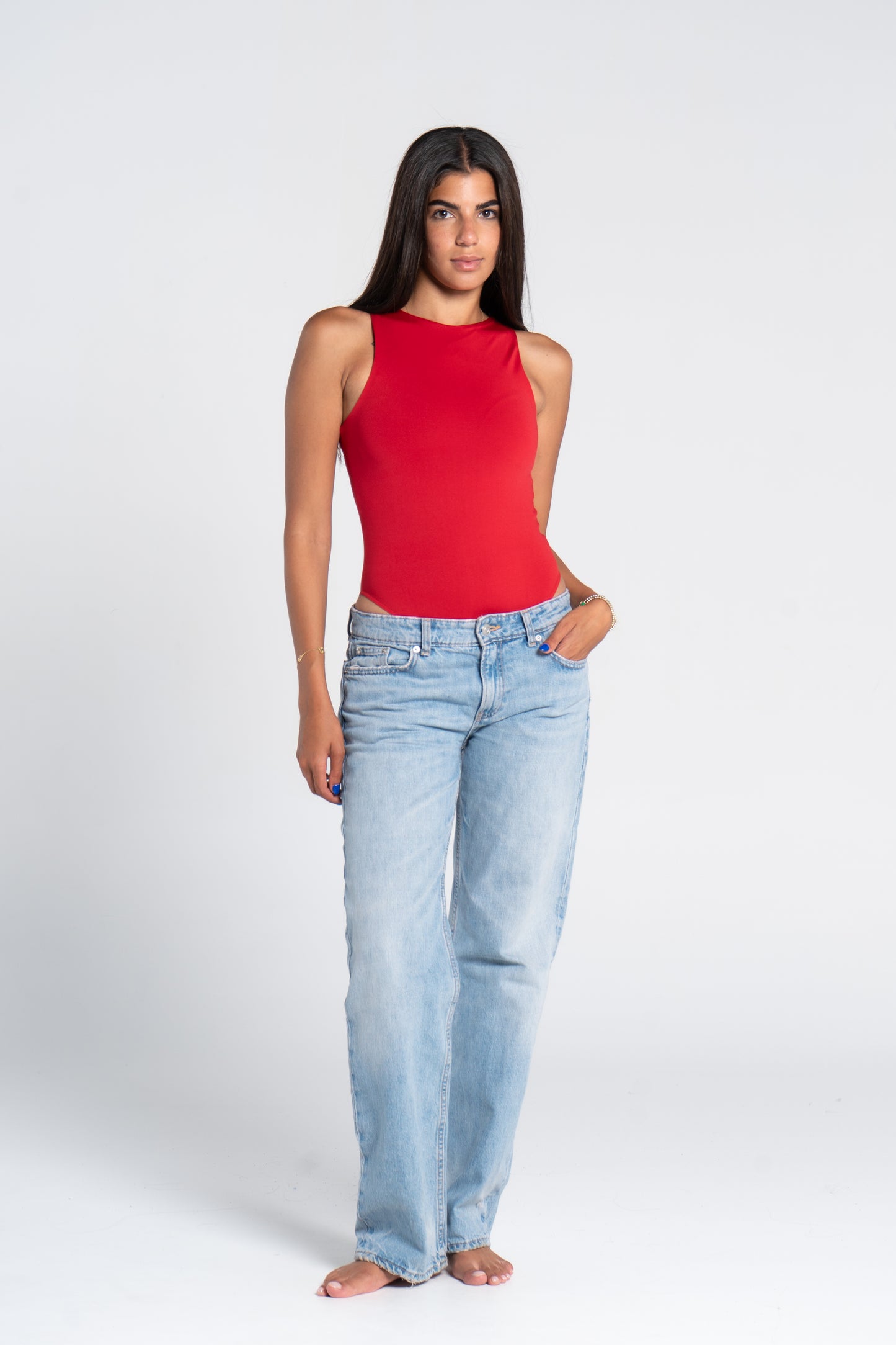 ROUND NECK BODYSUIT