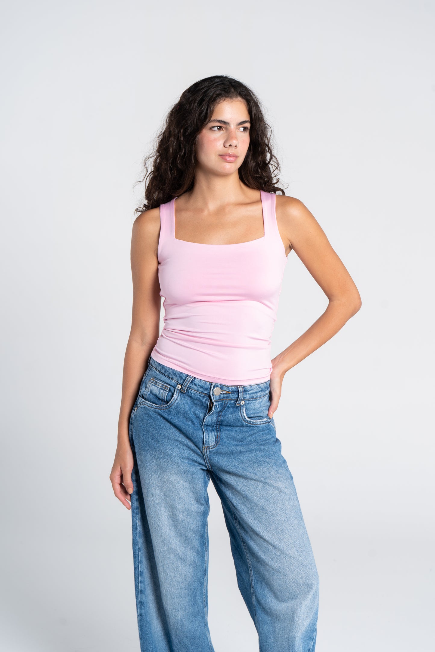 SQUARE NECK TANK TOP
