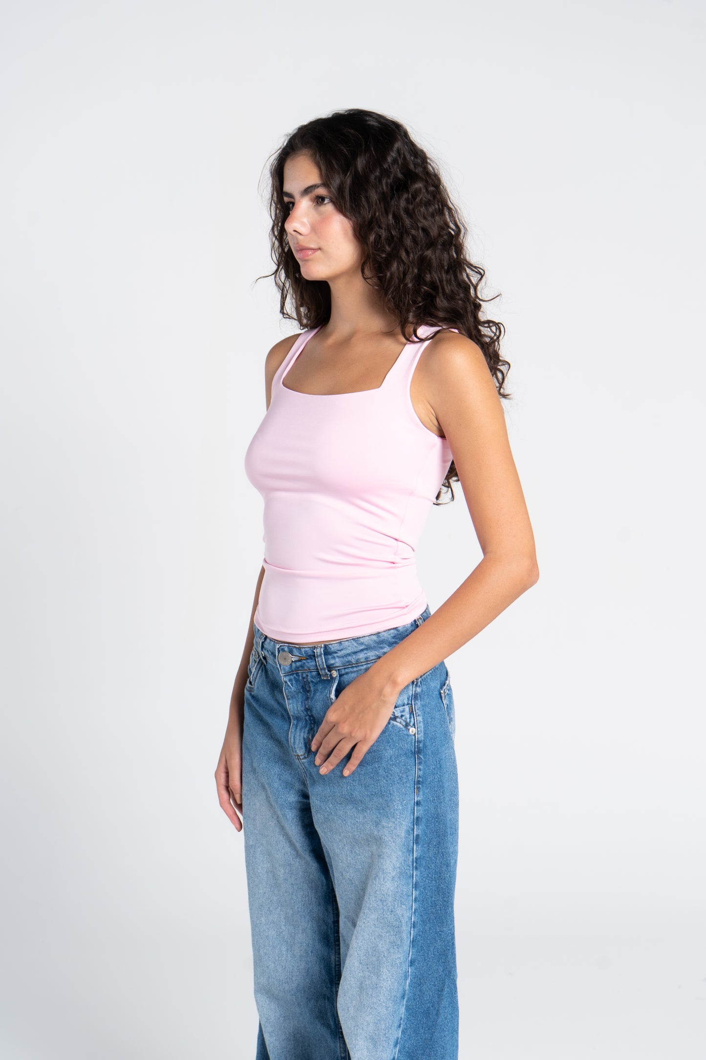 SQUARE NECK TANK TOP