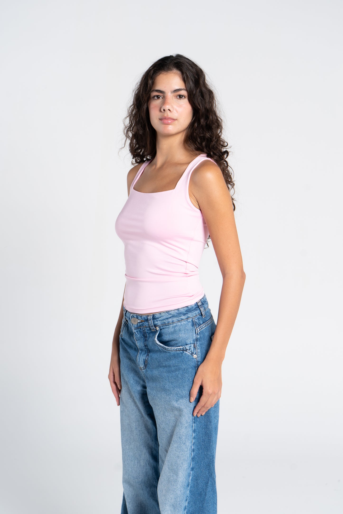 SQUARE NECK TANK TOP