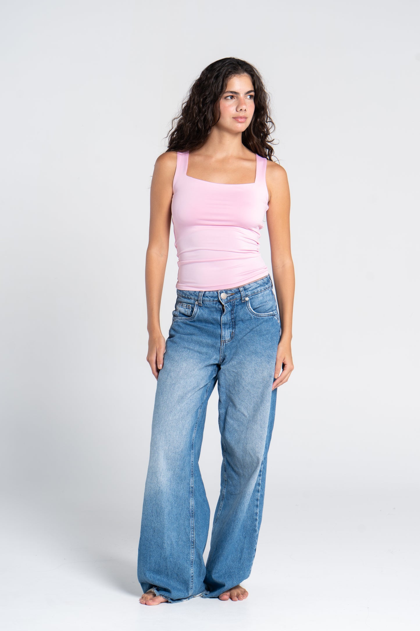 SQUARE NECK TANK TOP