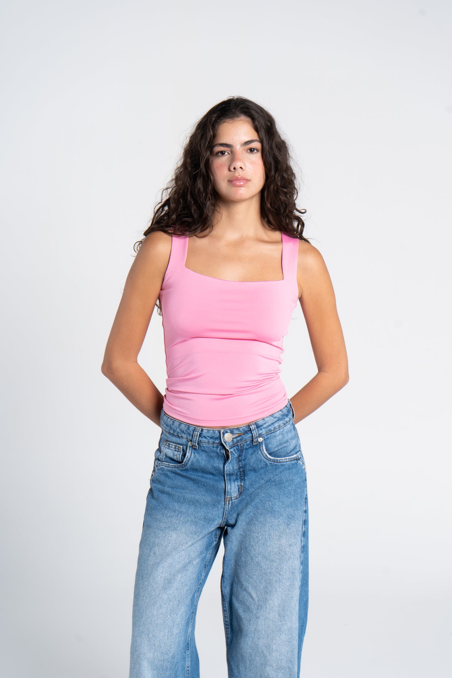 SQUARE NECK TANK TOP