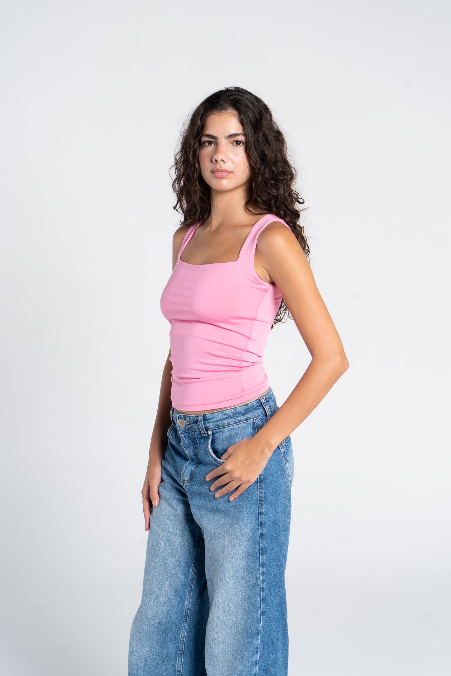 SQUARE NECK TANK TOP