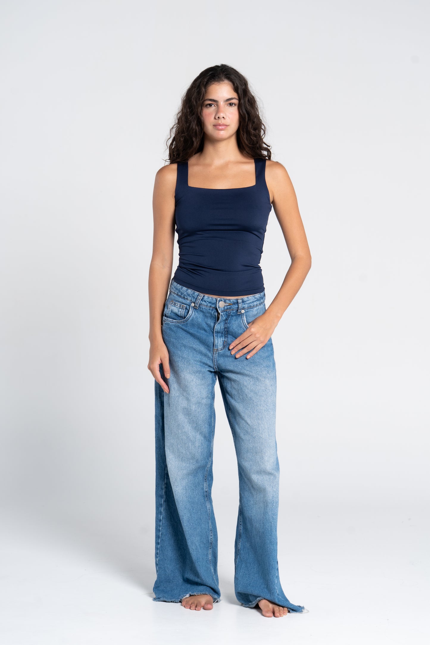 SQUARE NECK TANK TOP