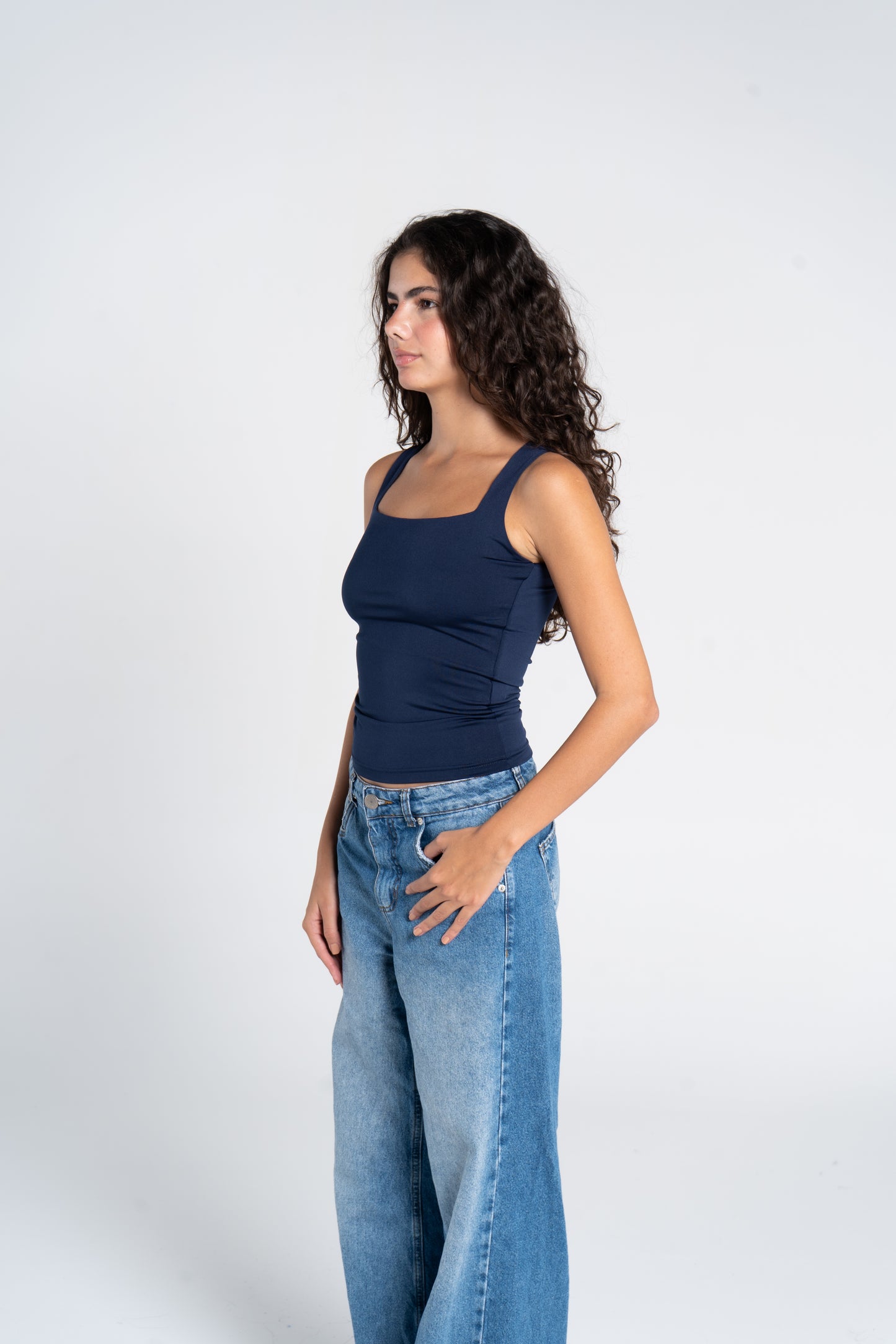 SQUARE NECK TANK TOP