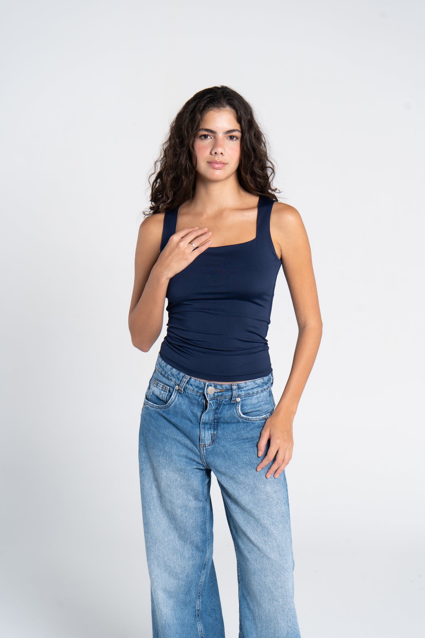 SQUARE NECK TANK TOP
