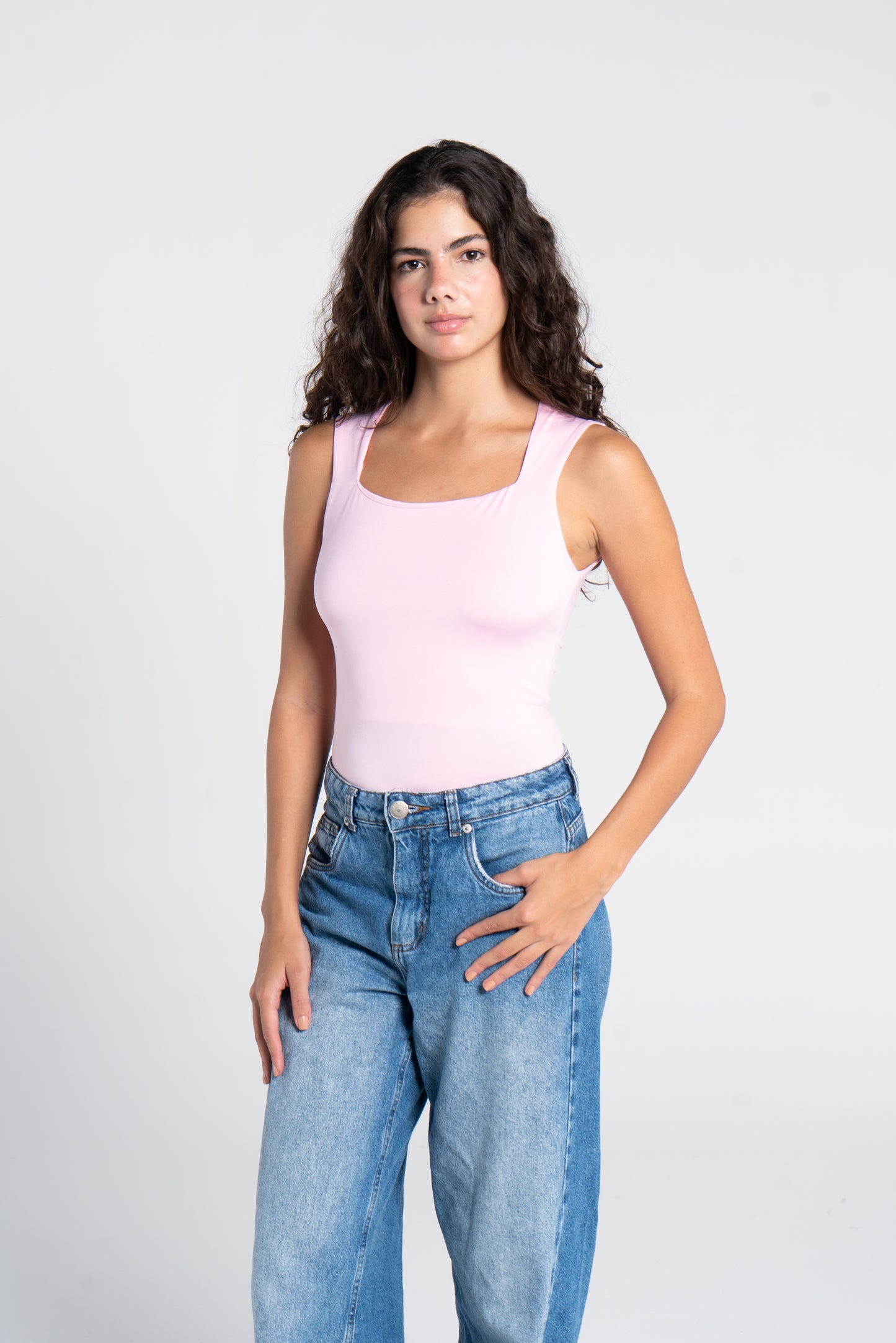 SQUARE NECK BODYSUIT