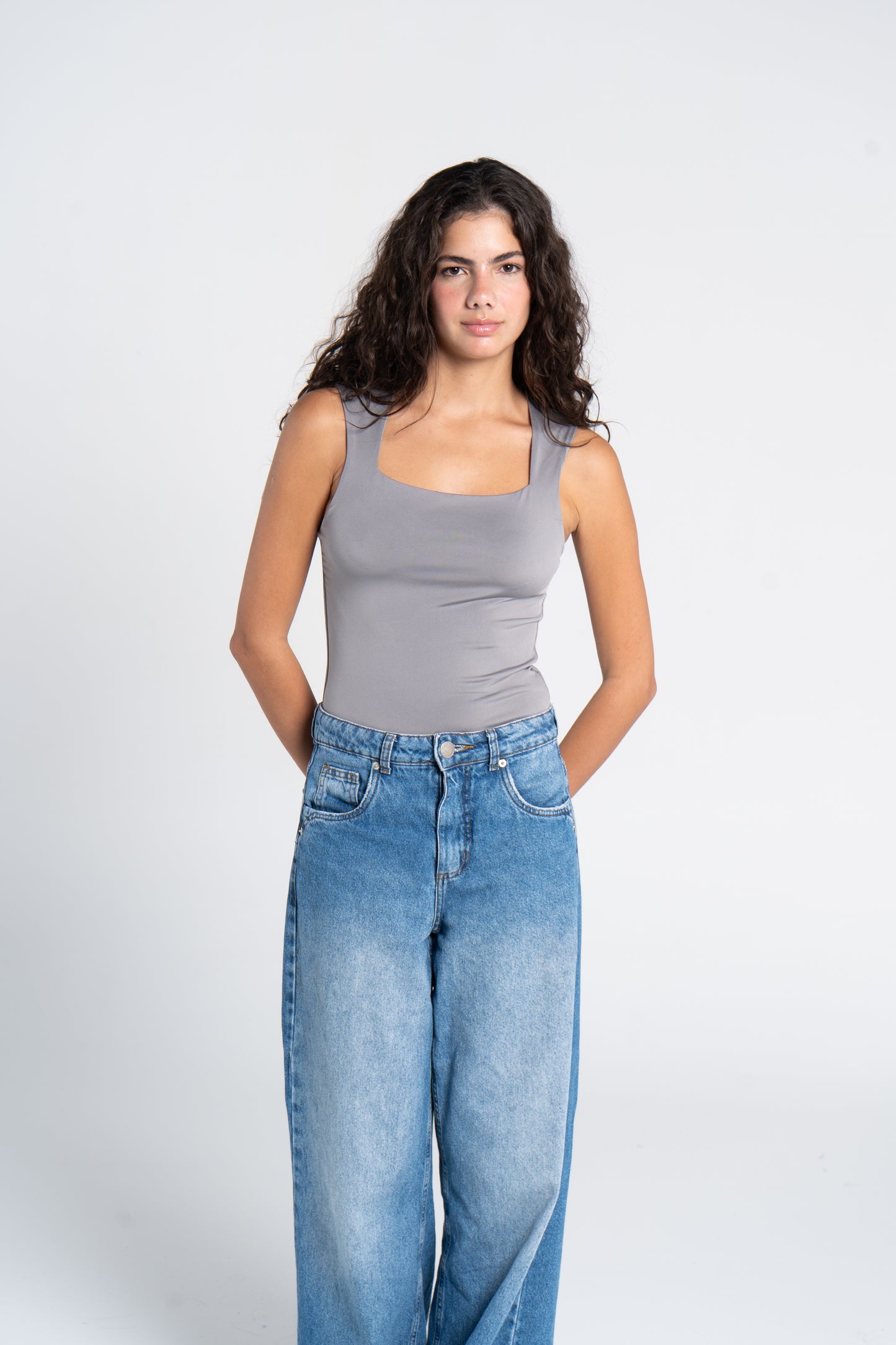 SQUARE NECK BODYSUIT