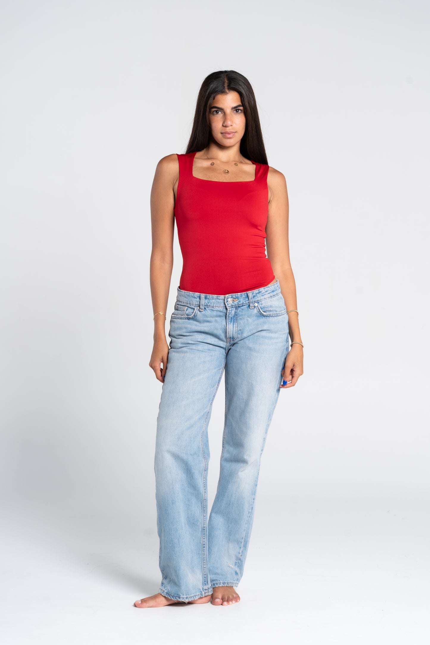 SQUARE NECK BODYSUIT