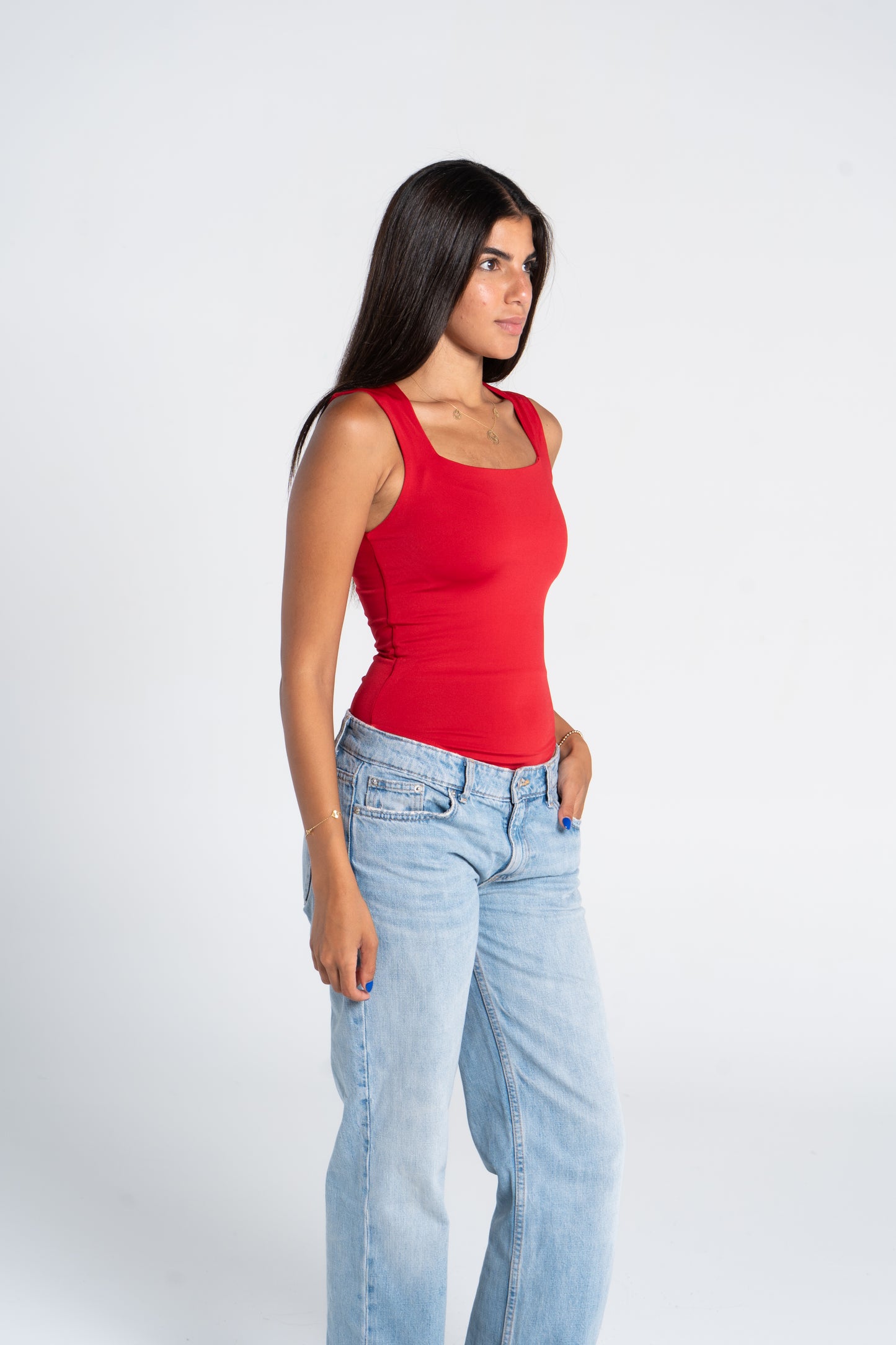 SQUARE NECK BODYSUIT