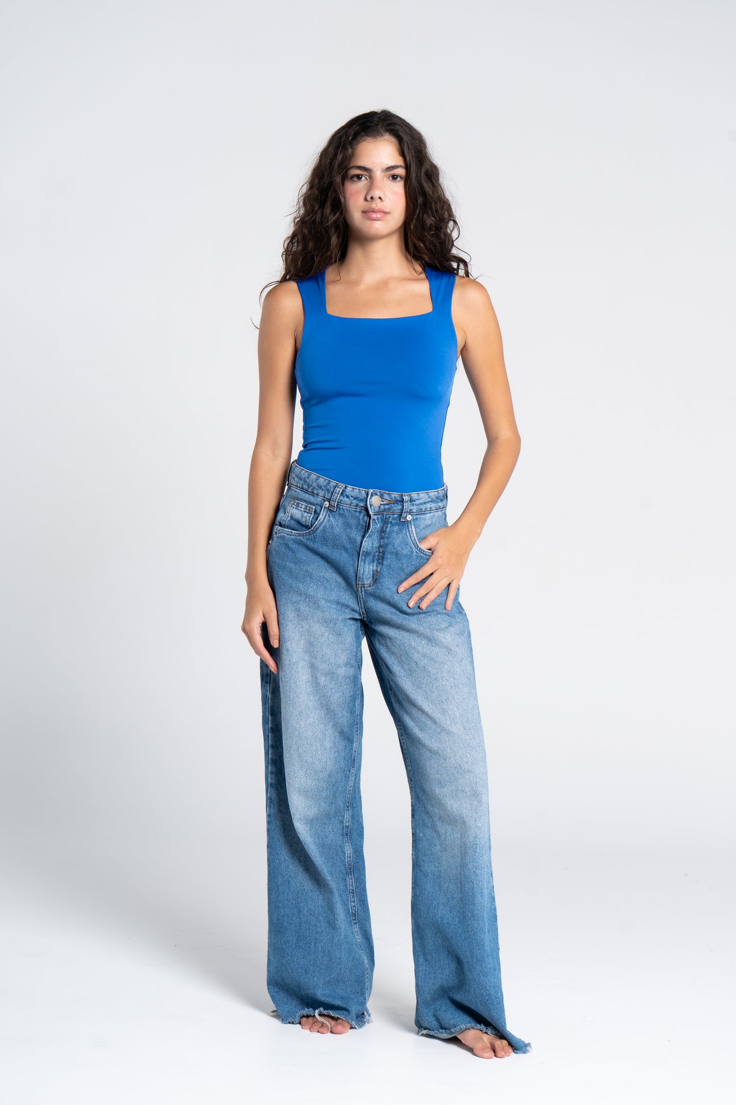 SQUARE NECK BODYSUIT