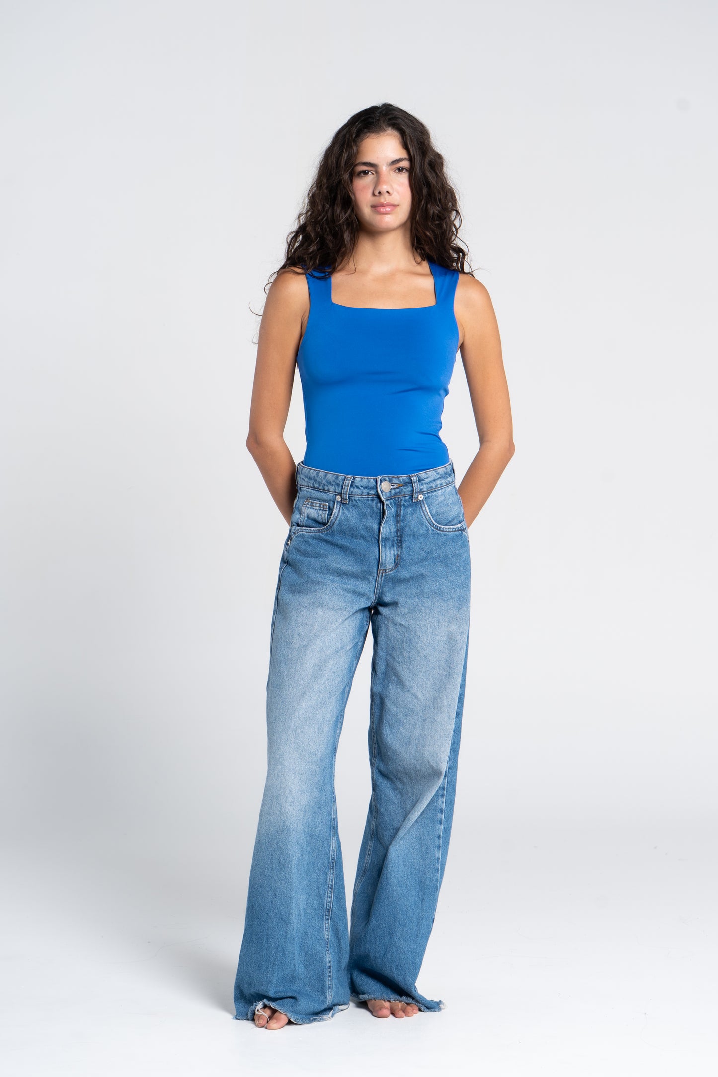SQUARE NECK BODYSUIT