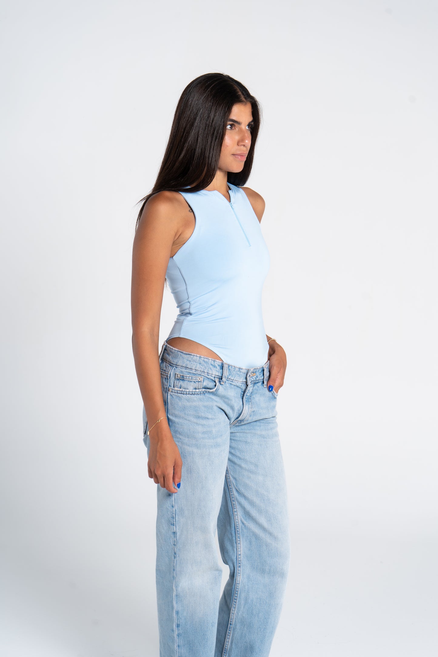 ZIPPER BODYSUIT