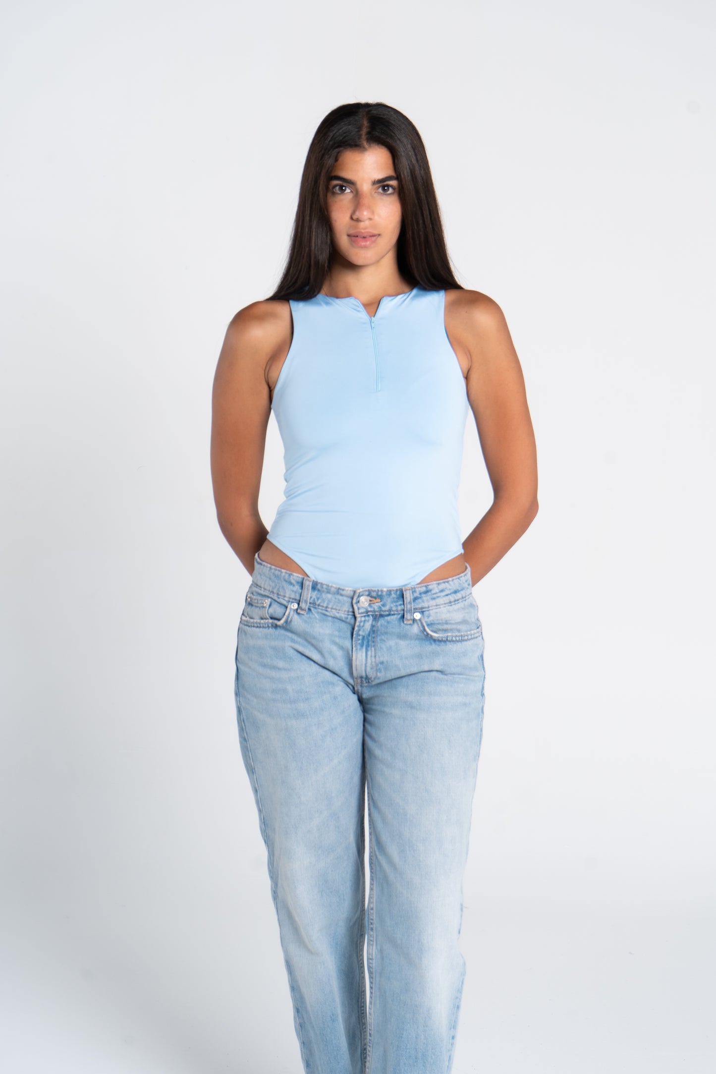 ZIPPER BODYSUIT