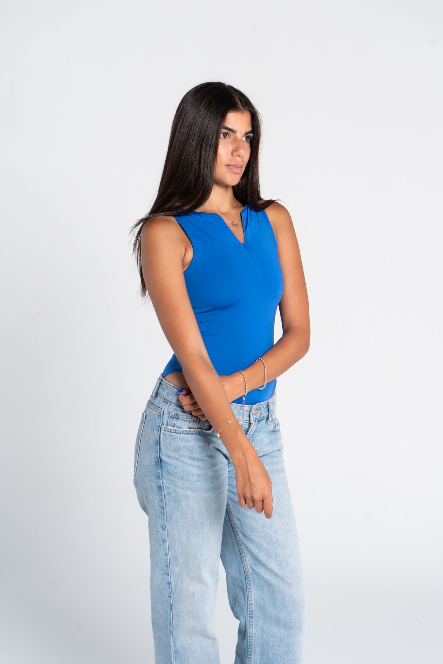 ZIPPER BODYSUIT