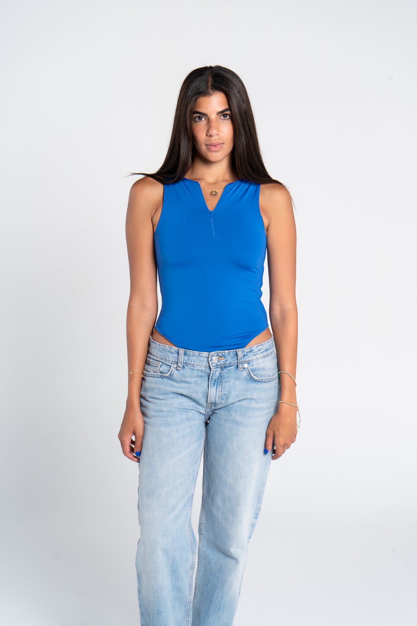 ZIPPER BODYSUIT