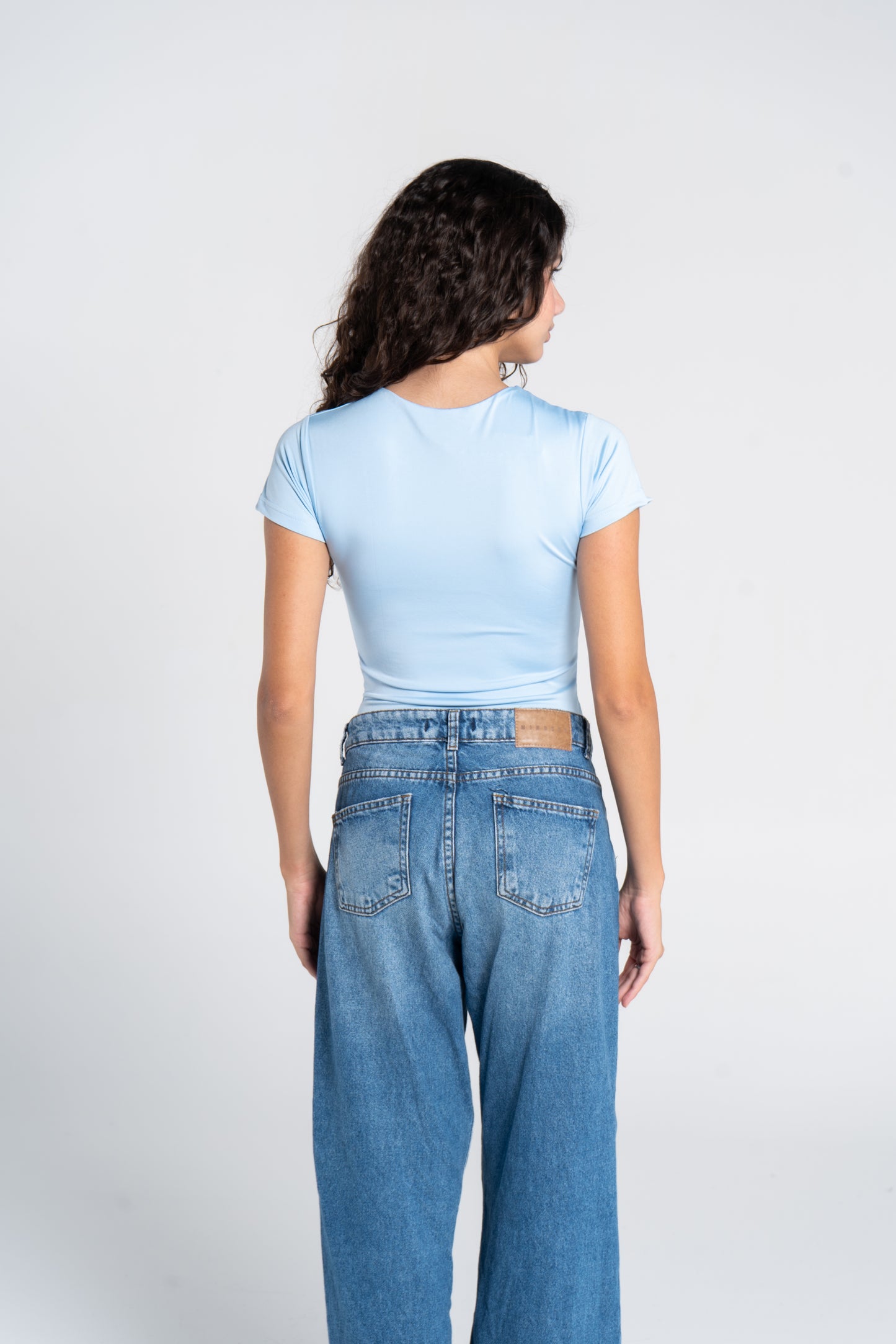 ROUND NECK SHORT SLEEVE BODYSUIT