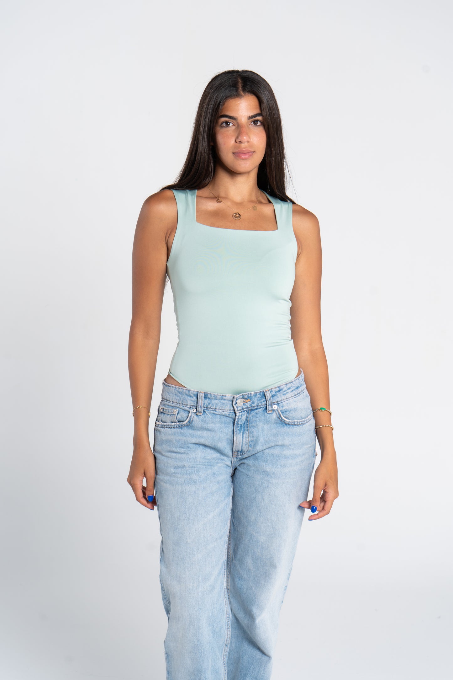 SQUARE NECK TANK TOP