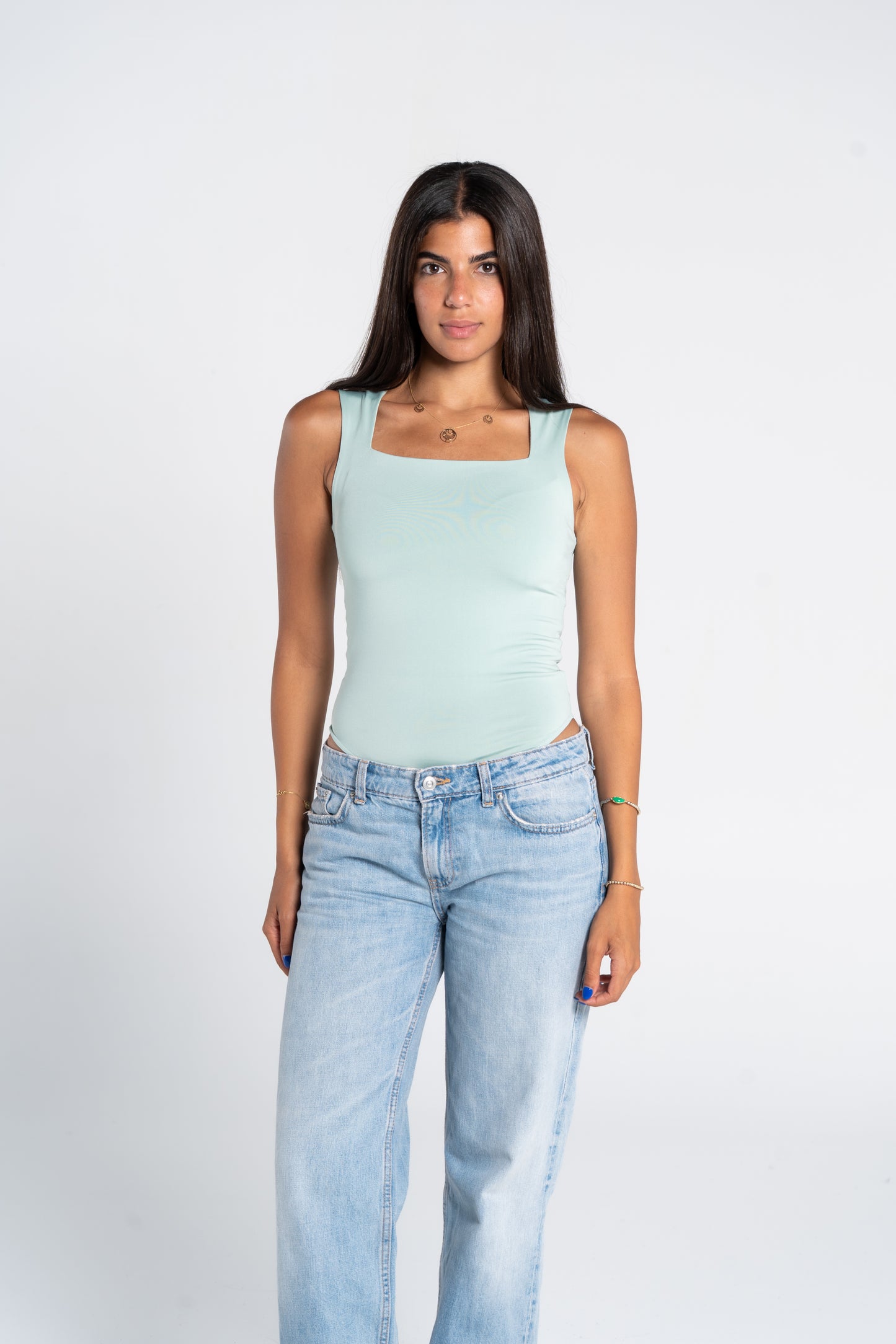 SQUARE NECK TANK TOP