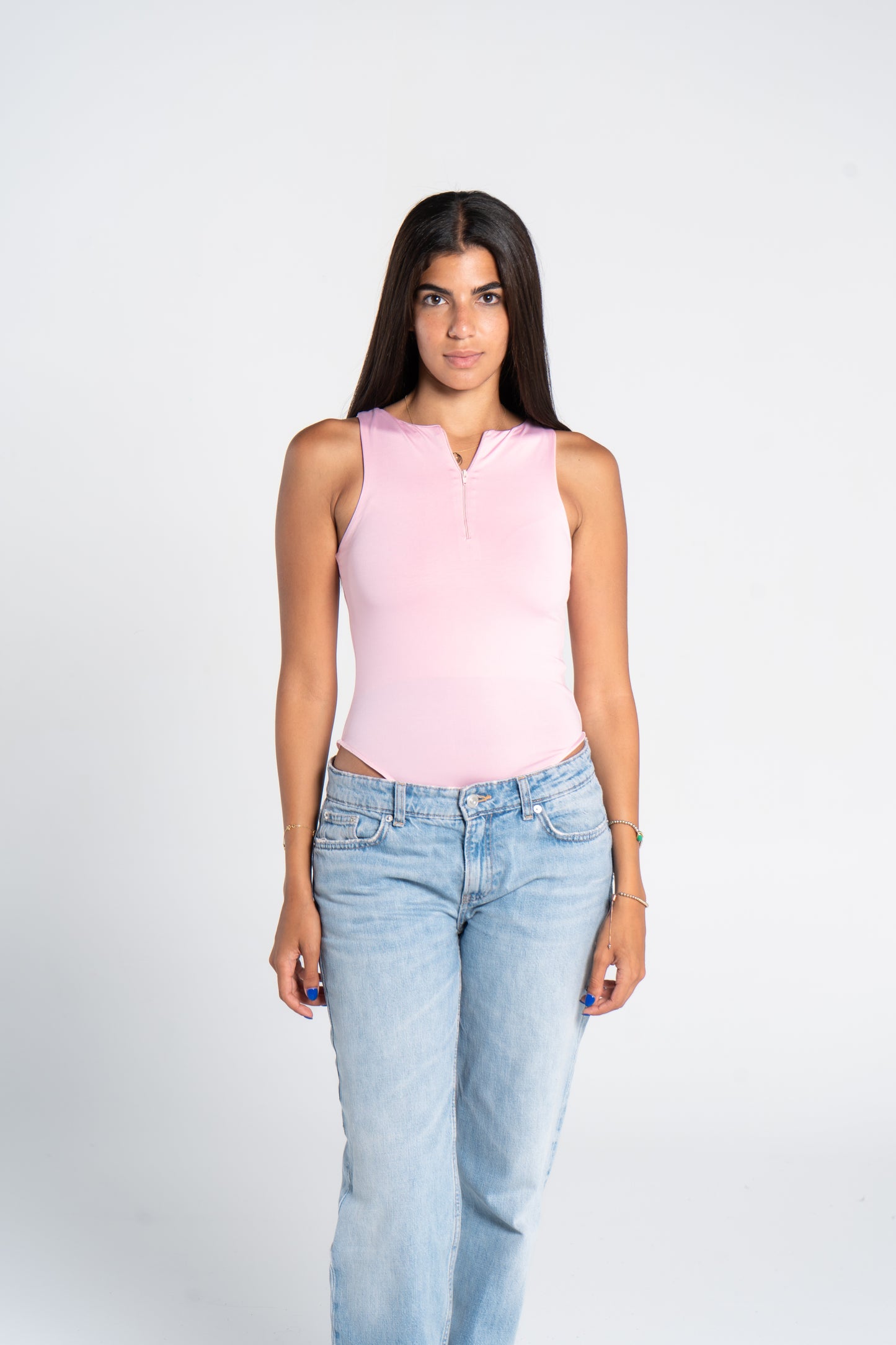 ZIPPER BODYSUIT