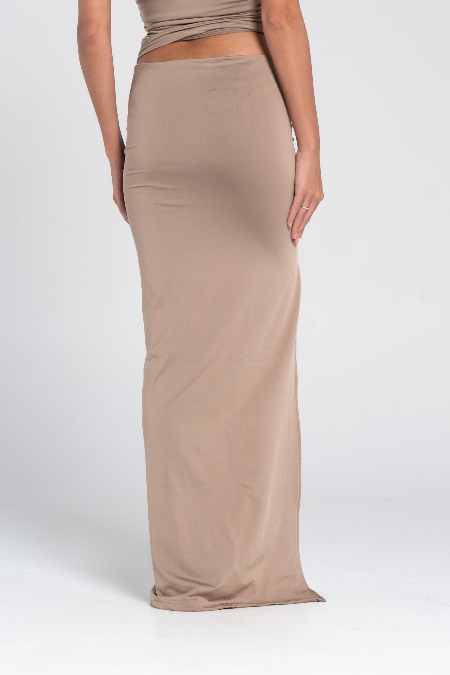 RUSHED SKIRT