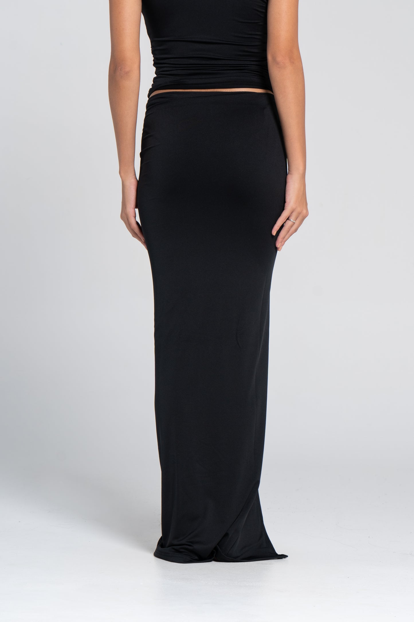 RUSHED SKIRT