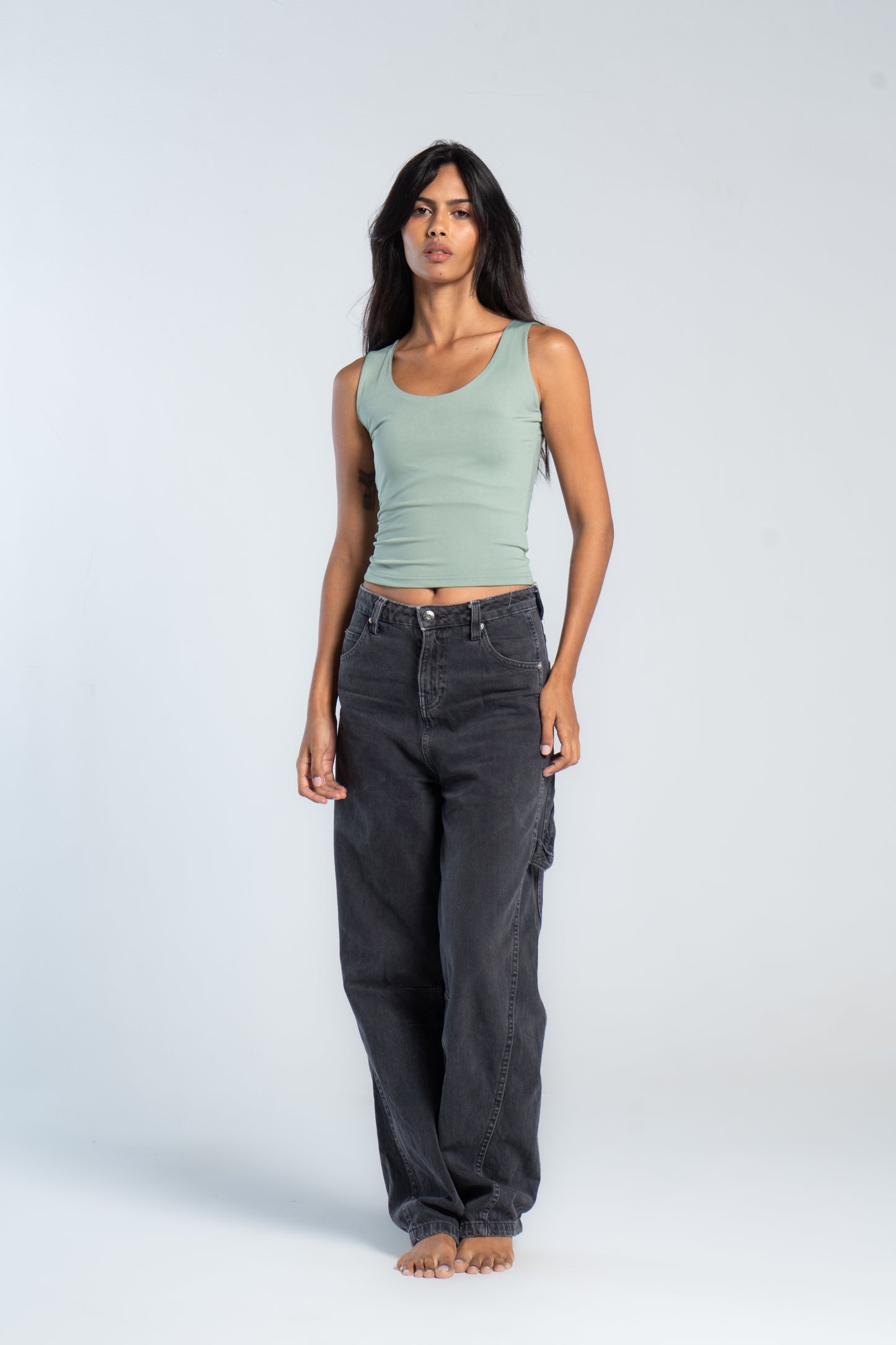 TANK TOP WIDE NECK ( COLORS )