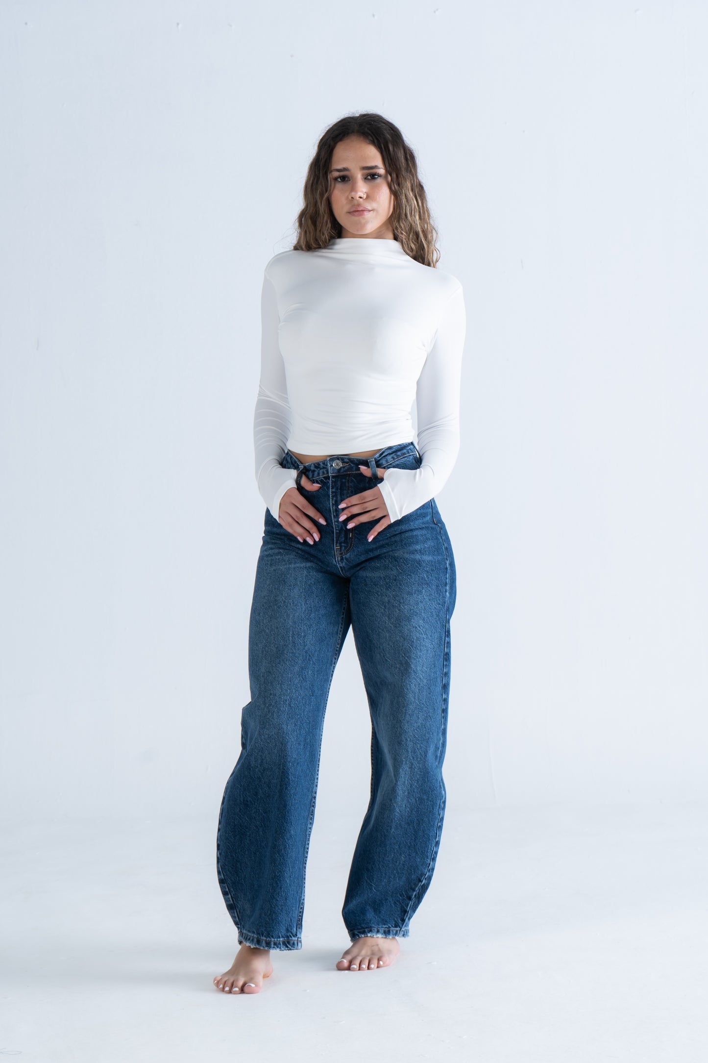 HIGH NECK LONG SLEEVE