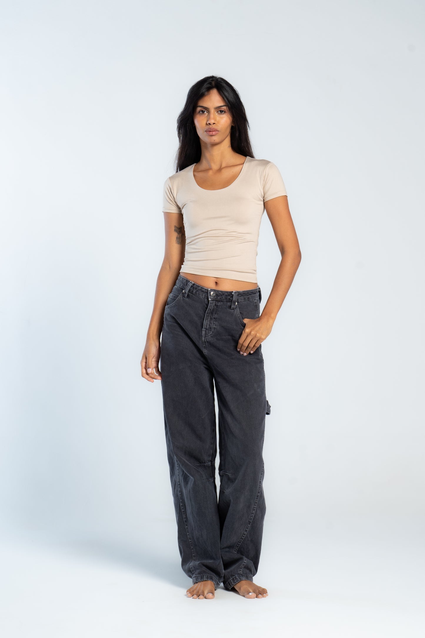 WIDE NECK SHORT SLEEVE            ( COLORS )