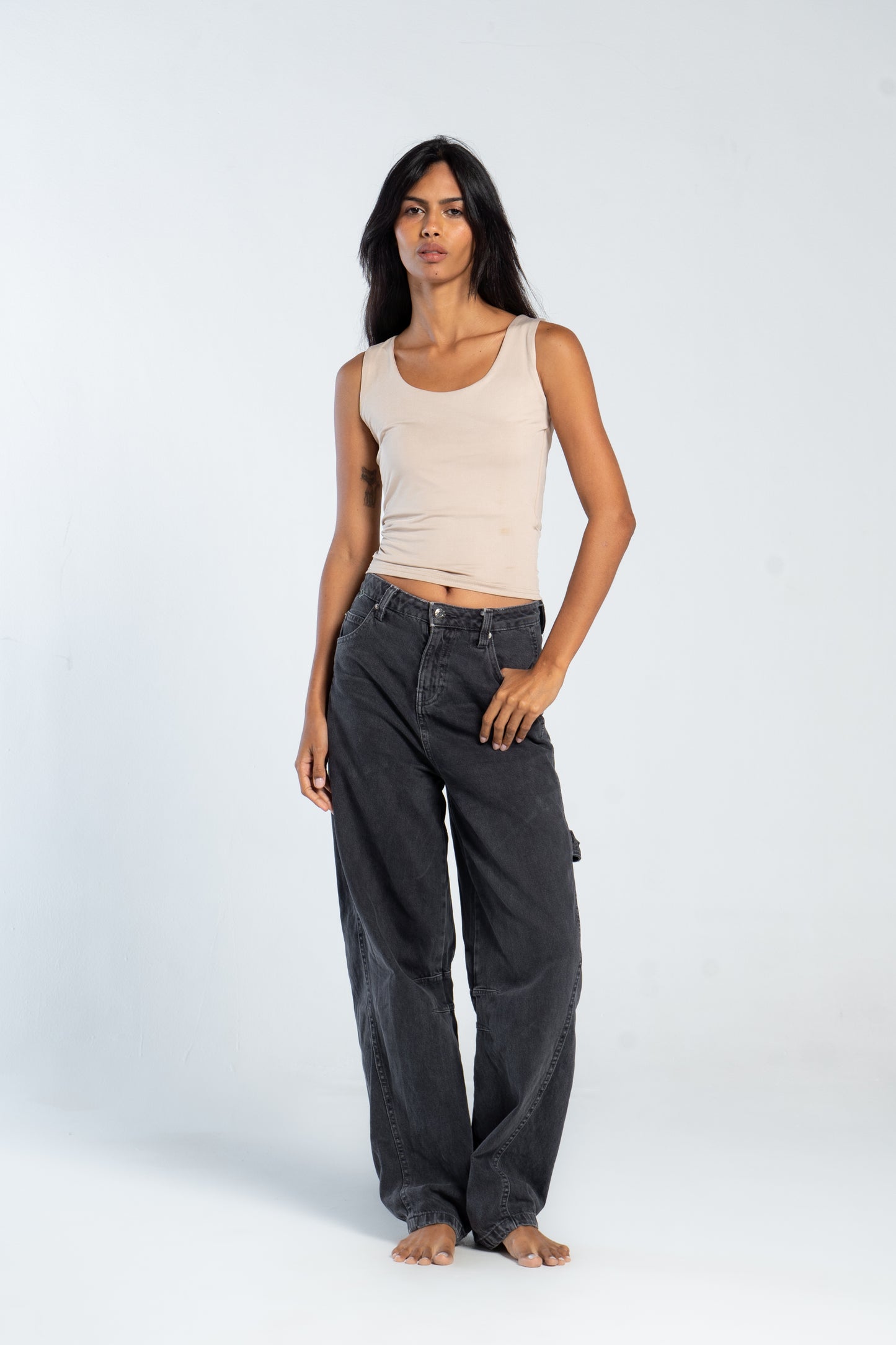 TANK TOP WIDE NECK ( COLORS )