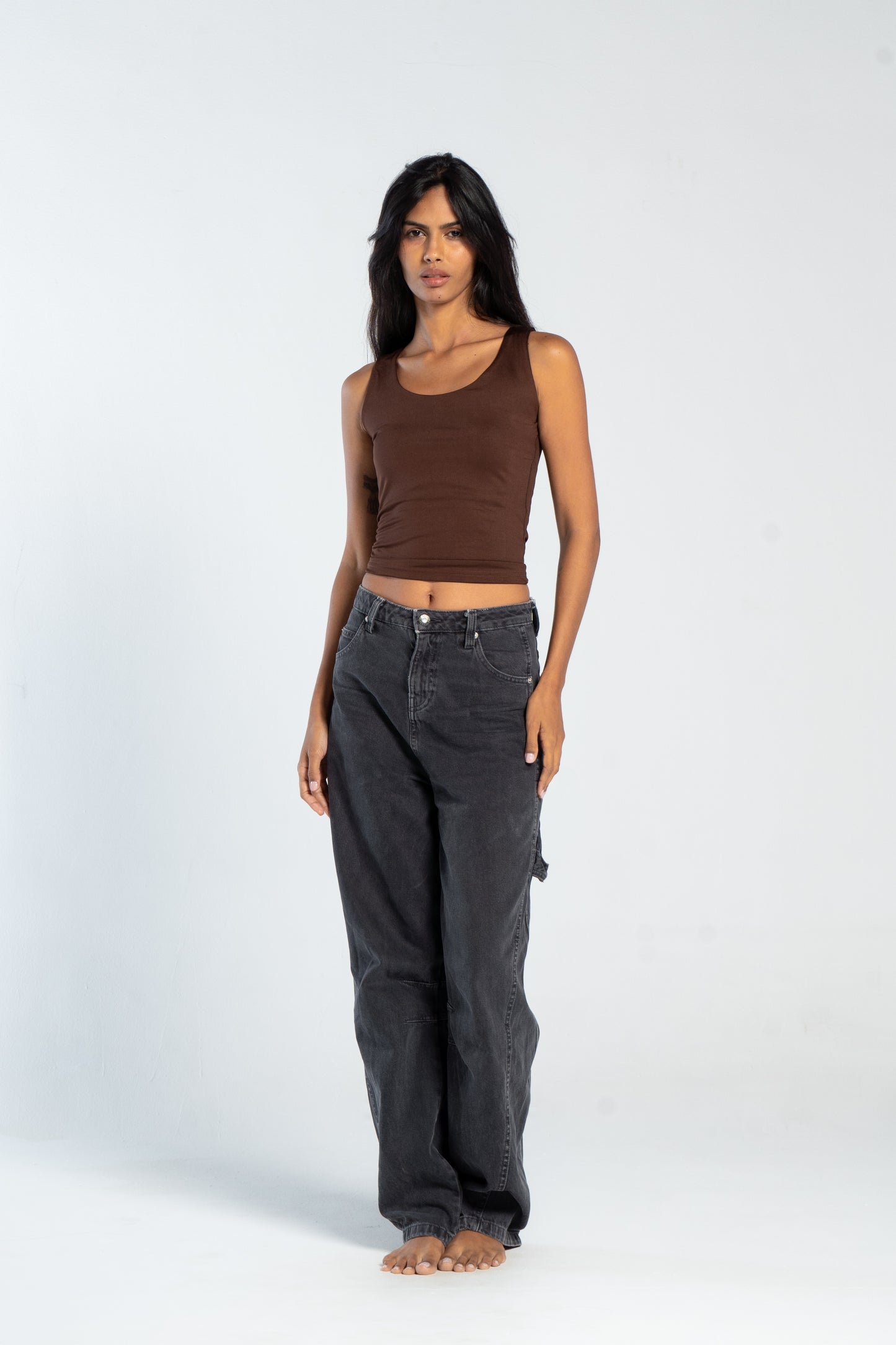 TANK TOP WIDE NECK ( COLORS )