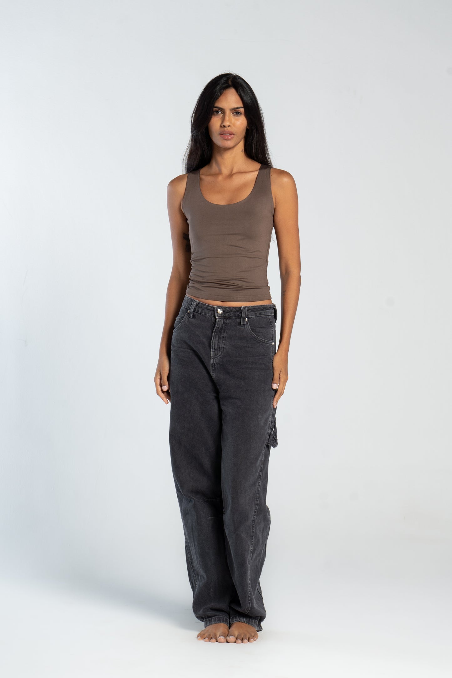 TANK TOP WIDE NECK ( COLORS )