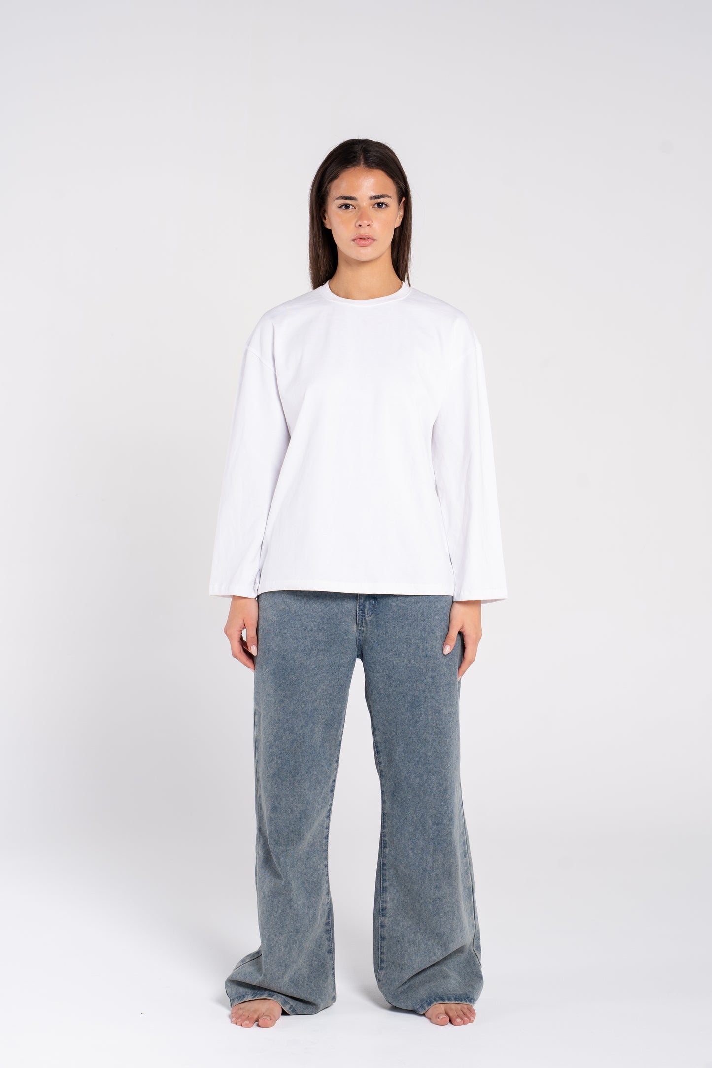 OVERSIZED LONG SLEEVE TOP
