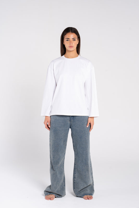 OVERSIZED LONG SLEEVE TOP