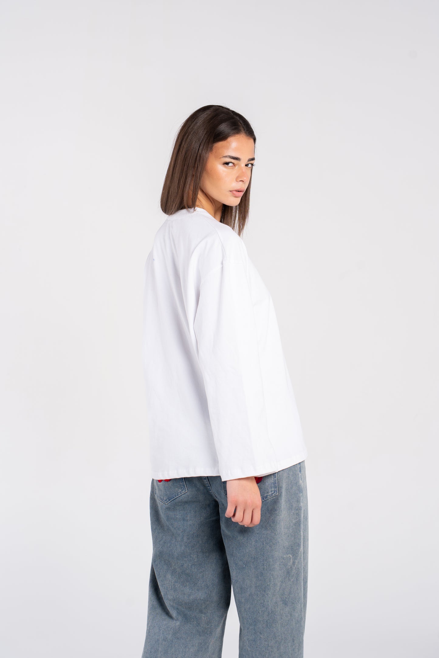 OVERSIZED LONG SLEEVE TOP