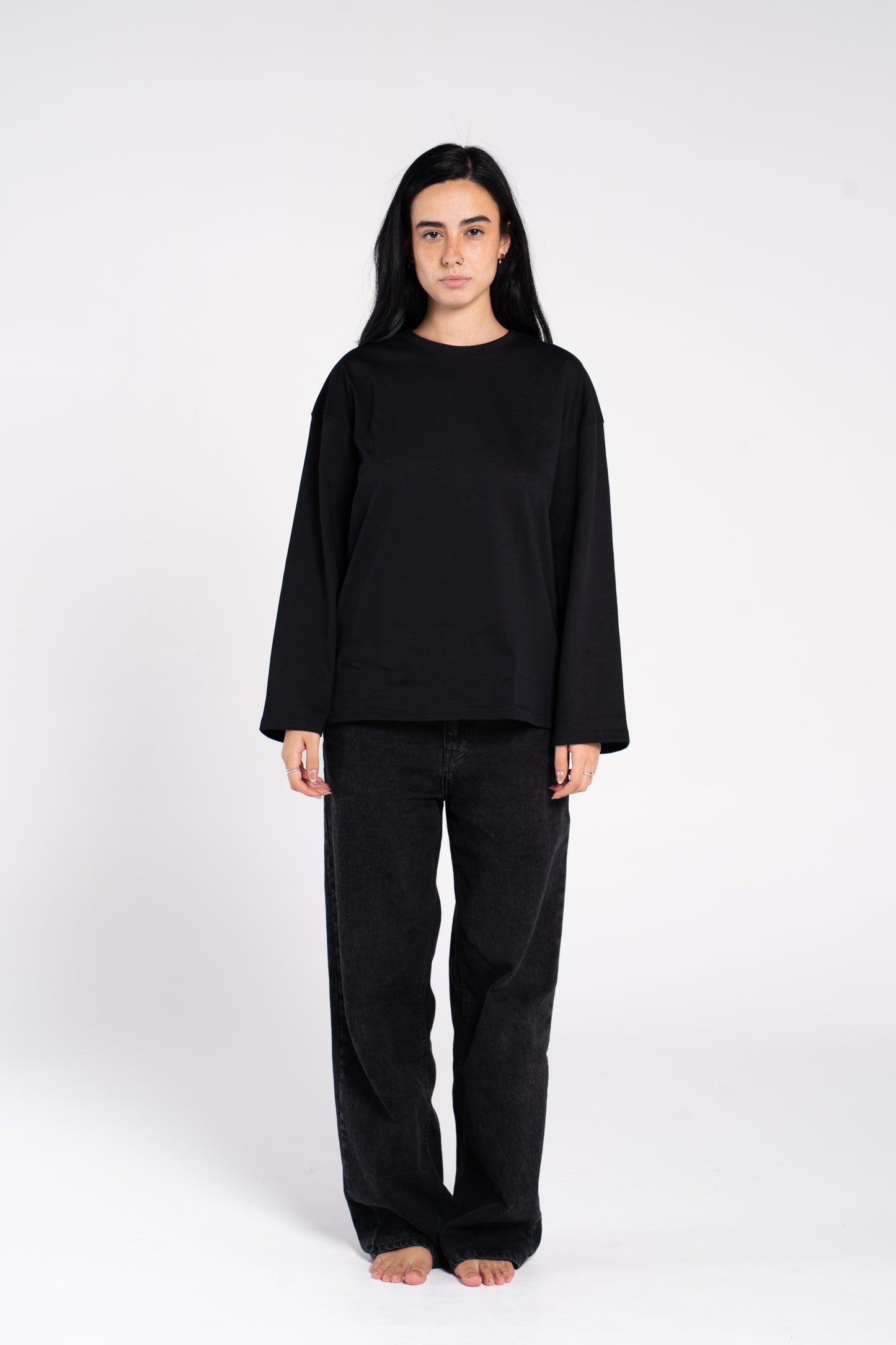 OVERSIZED LONG SLEEVE TOP