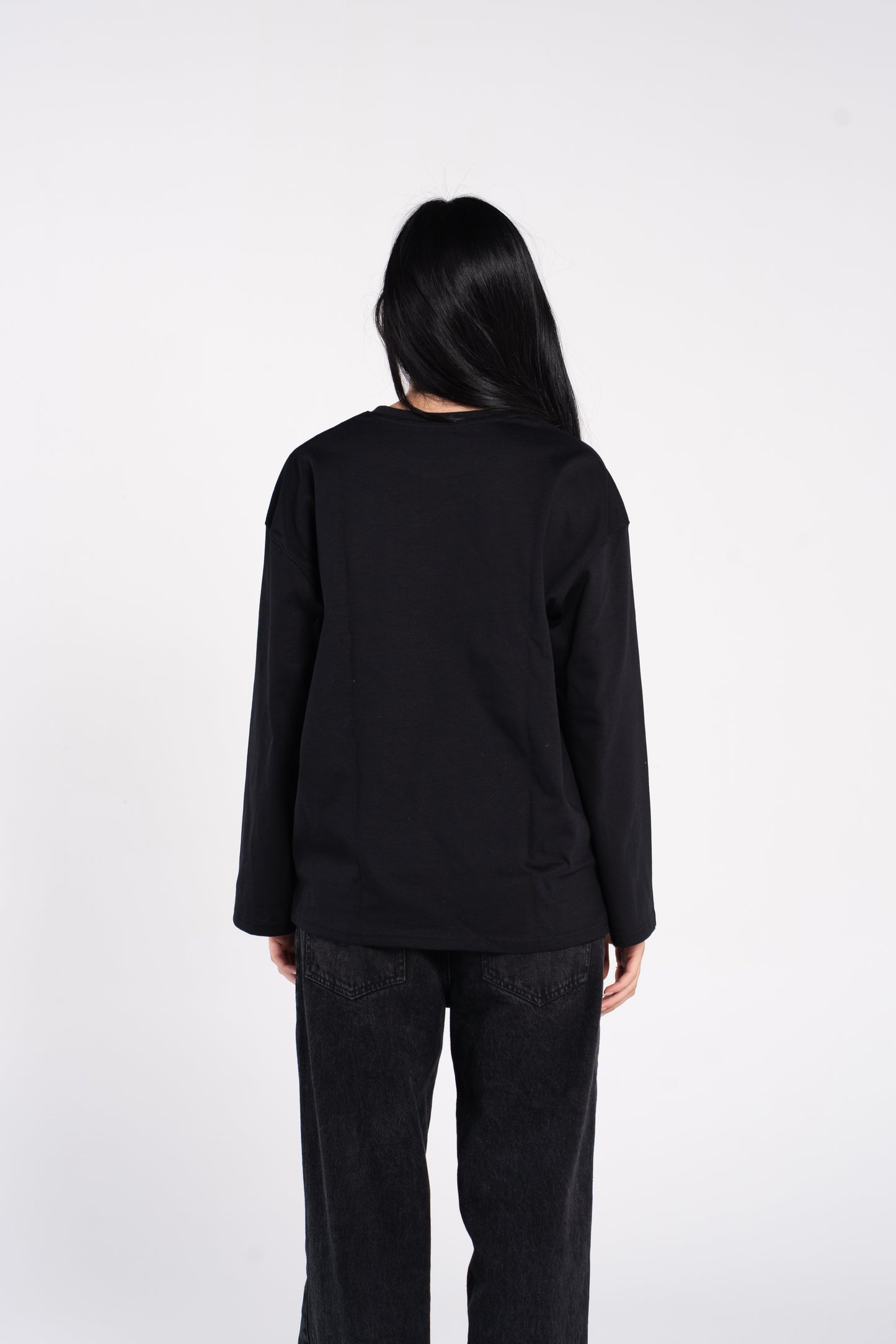 OVERSIZED LONG SLEEVE TOP