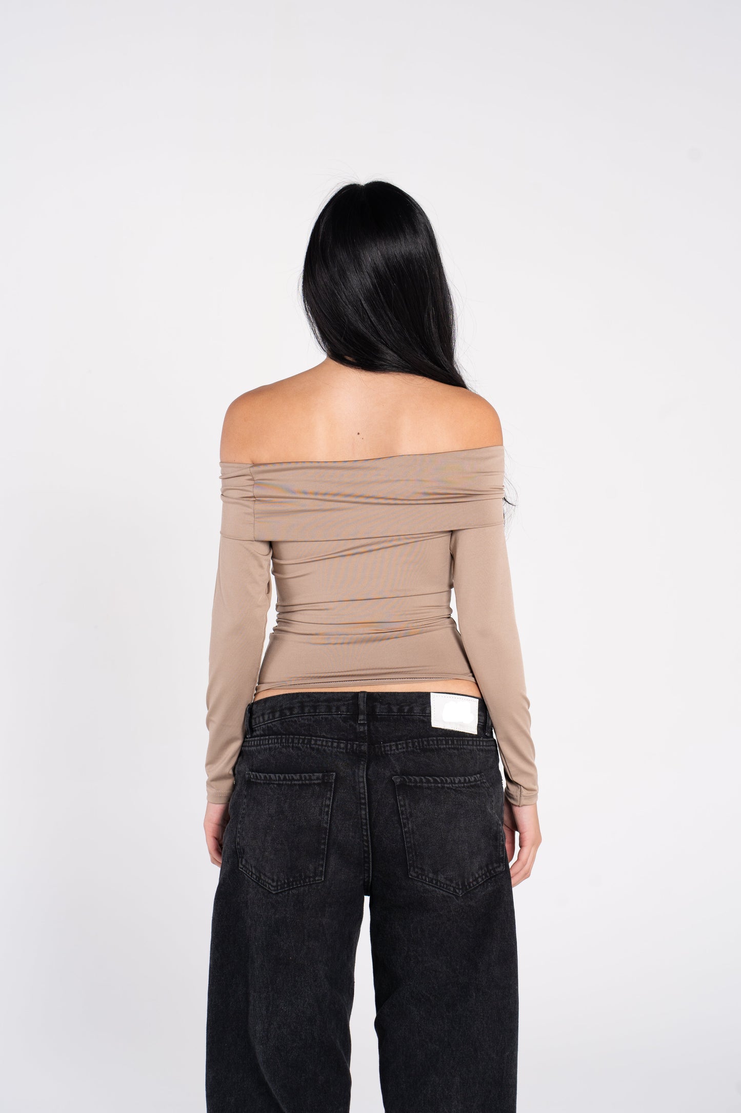 OFF SHOULDER LONG SLEEVE