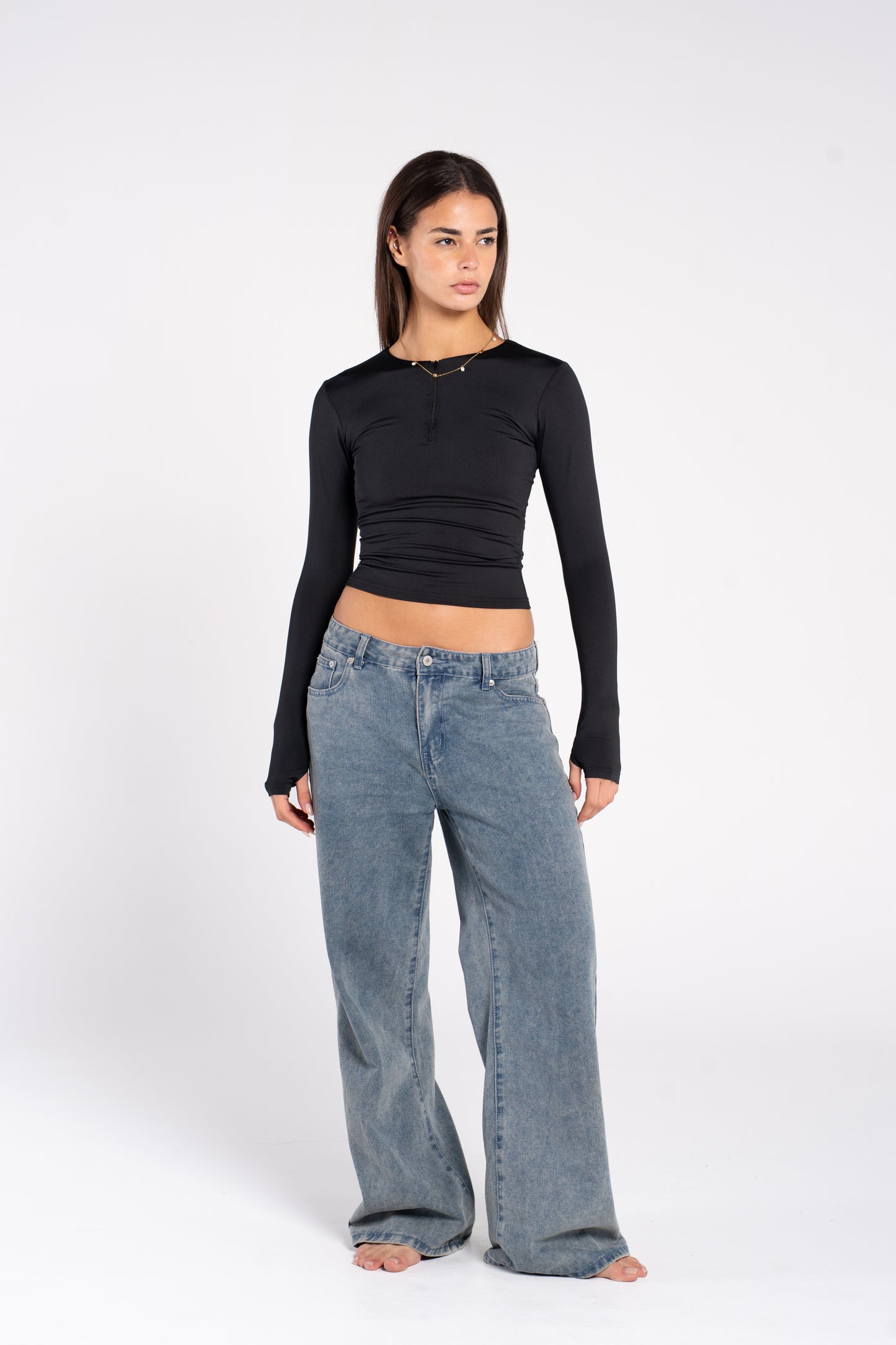 ZIPPER LONG SLEEVE