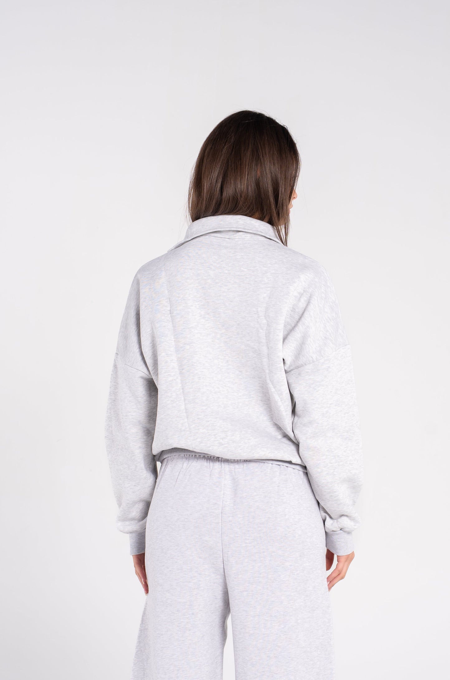 (EXTRA) HIGH NECK ZIPPER  SWEAT SHIRT