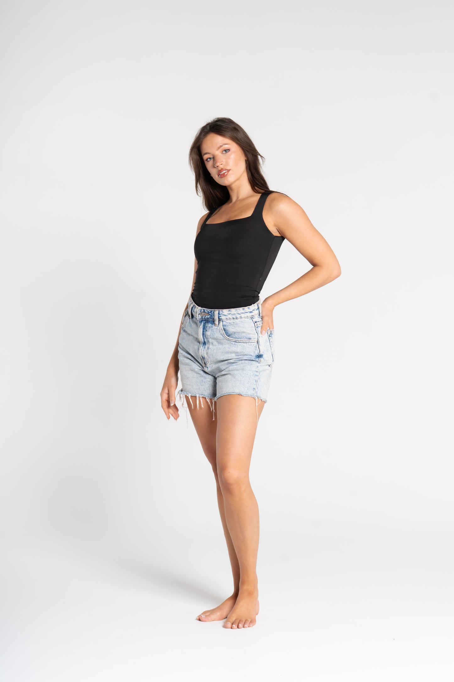 SQUARE NECK TANK TOP