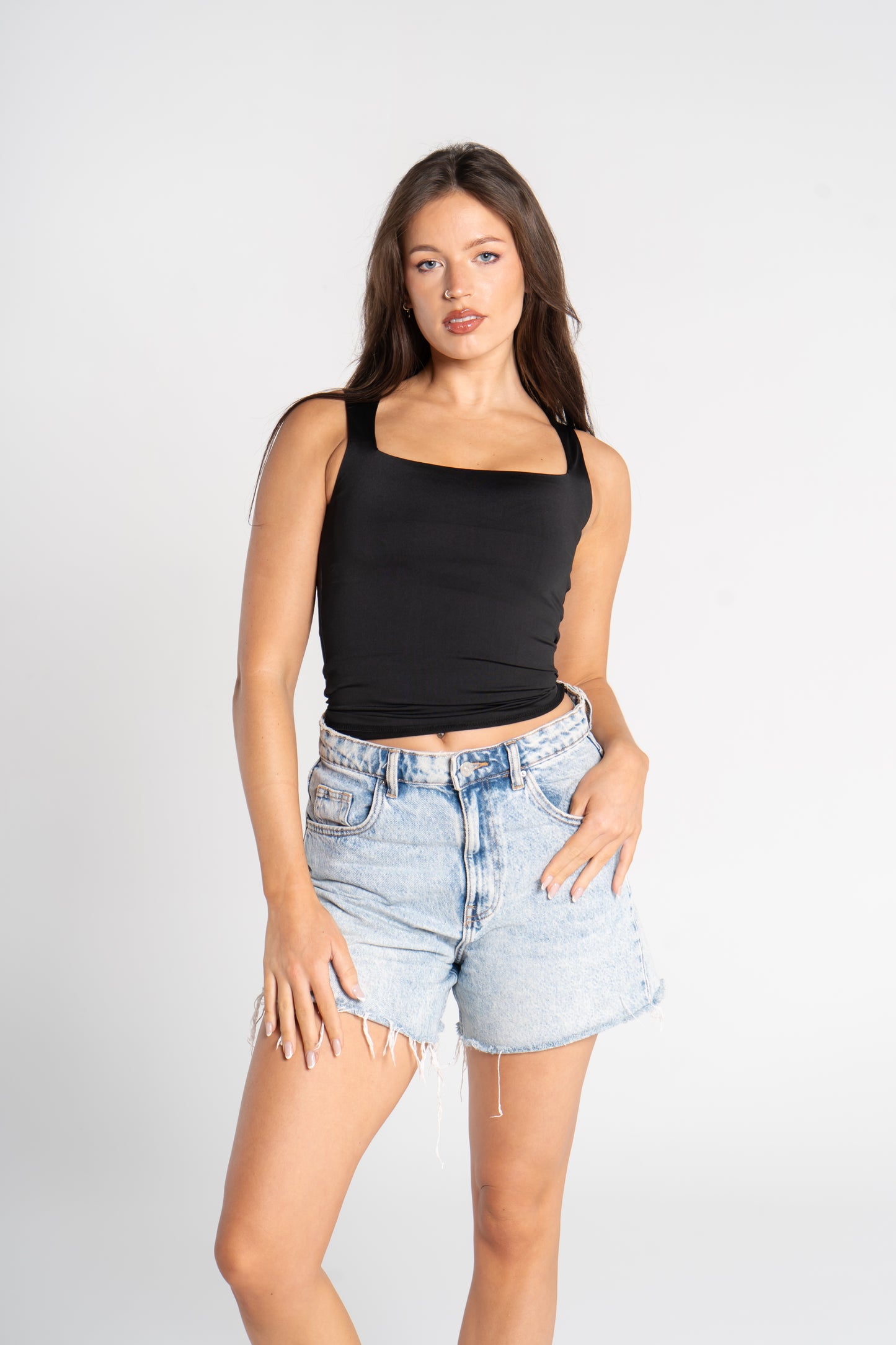 SQUARE NECK TANK TOP