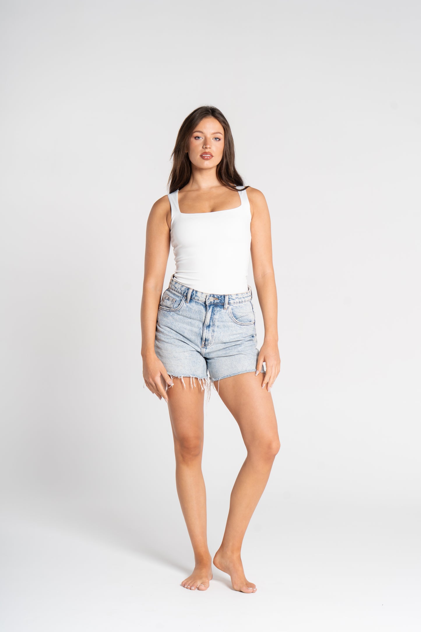 SQUARE NECK TANK TOP