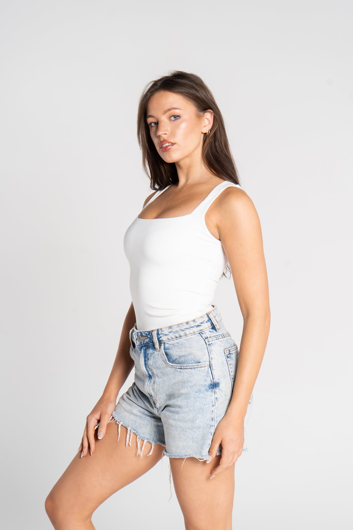 SQUARE NECK TANK TOP