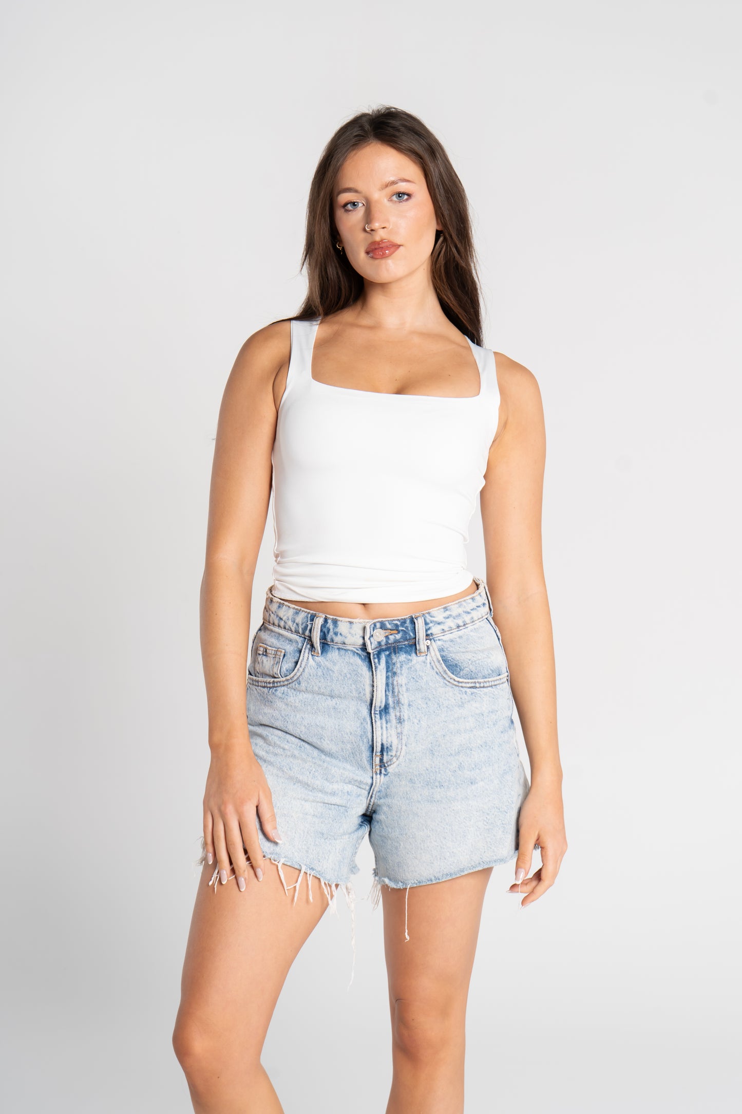 SQUARE NECK TANK TOP
