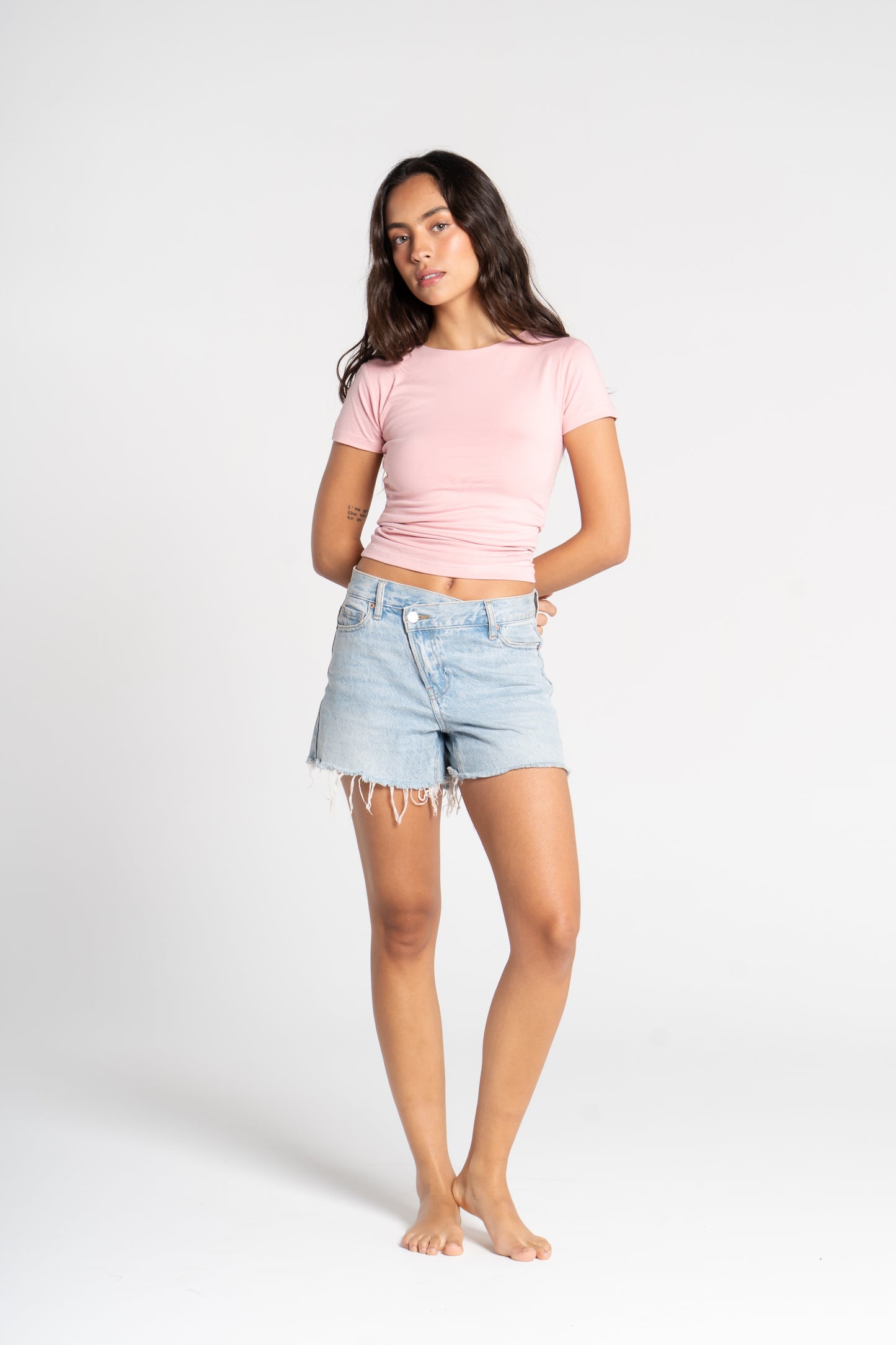 COTTON ROUND NECK SHORT SLEEVE