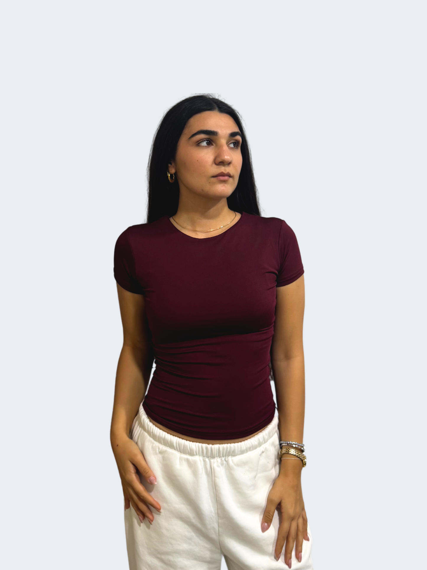 ROUND NECK SHORT SLEEVE ( COLORS )