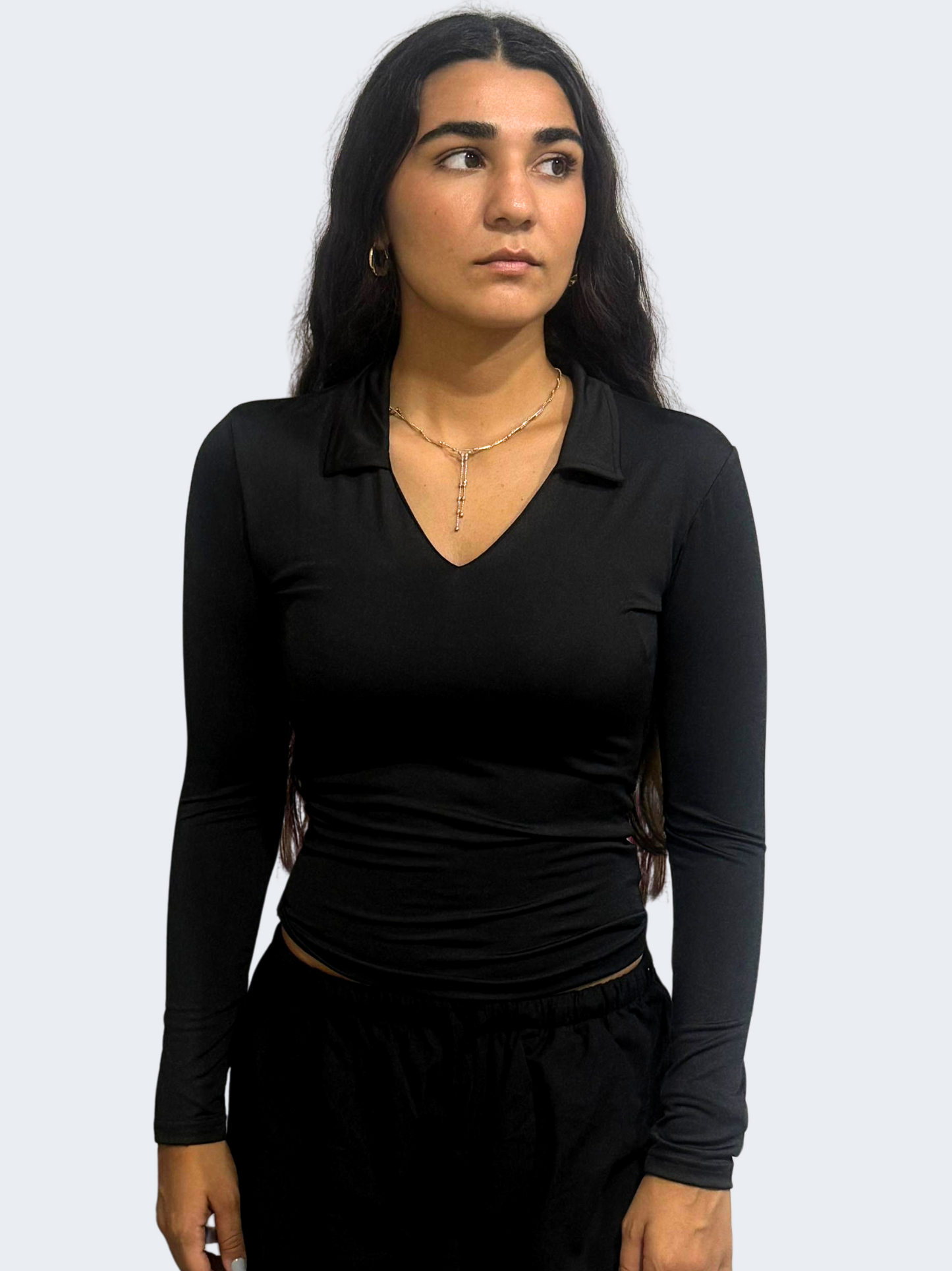 V POLO LONG SLEEVE